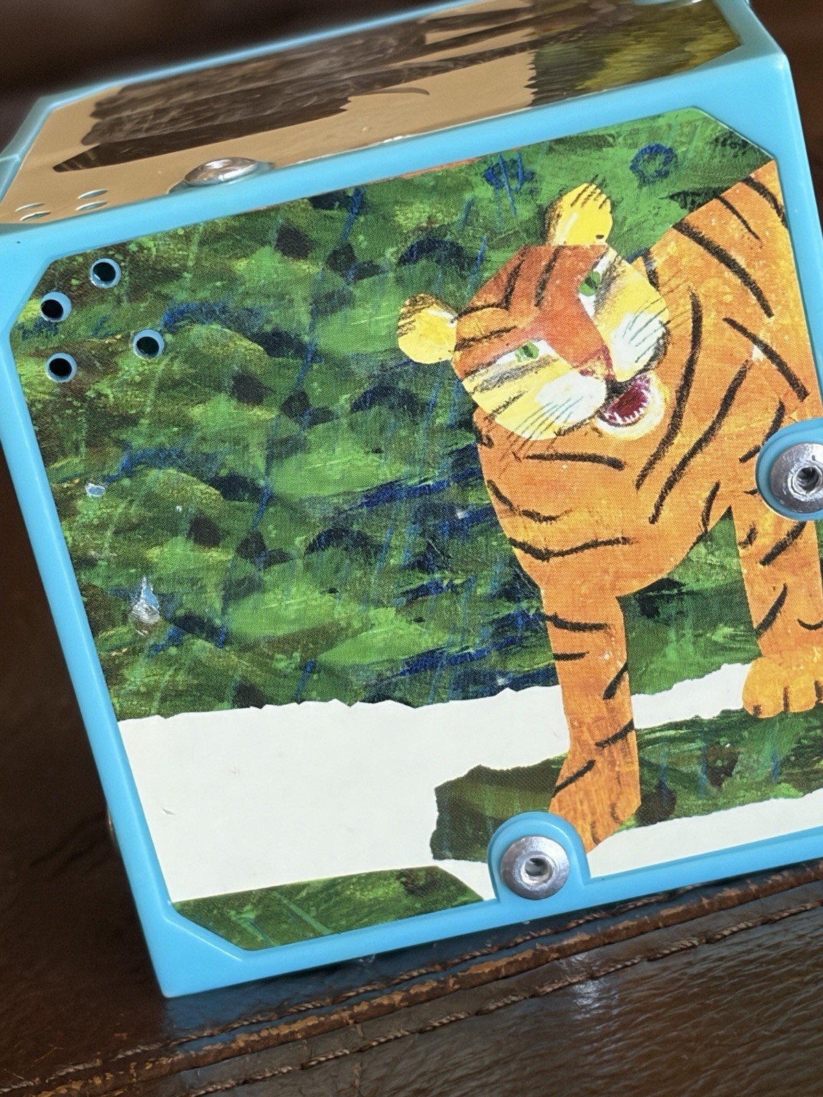 ERIC CARLE Wild Animals Magic Sound Blocks Matching Game Tested Works