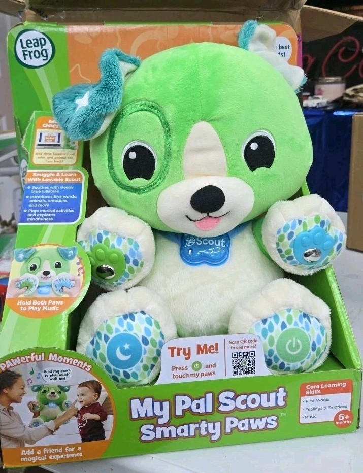 LeapFrog My Pal Scout Smarty Paws Puppy – 6 to 36 months Learning NEW