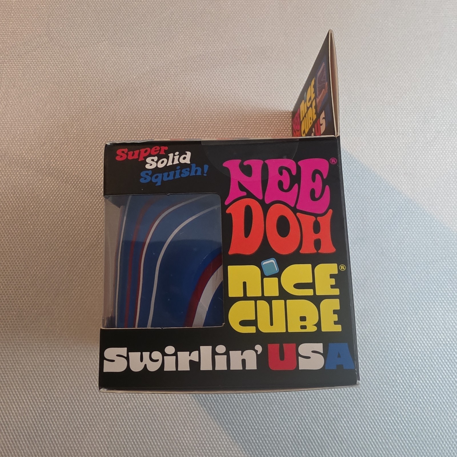 Nee Doh Nice Cube USA Swirl Brand New (F1) Rare