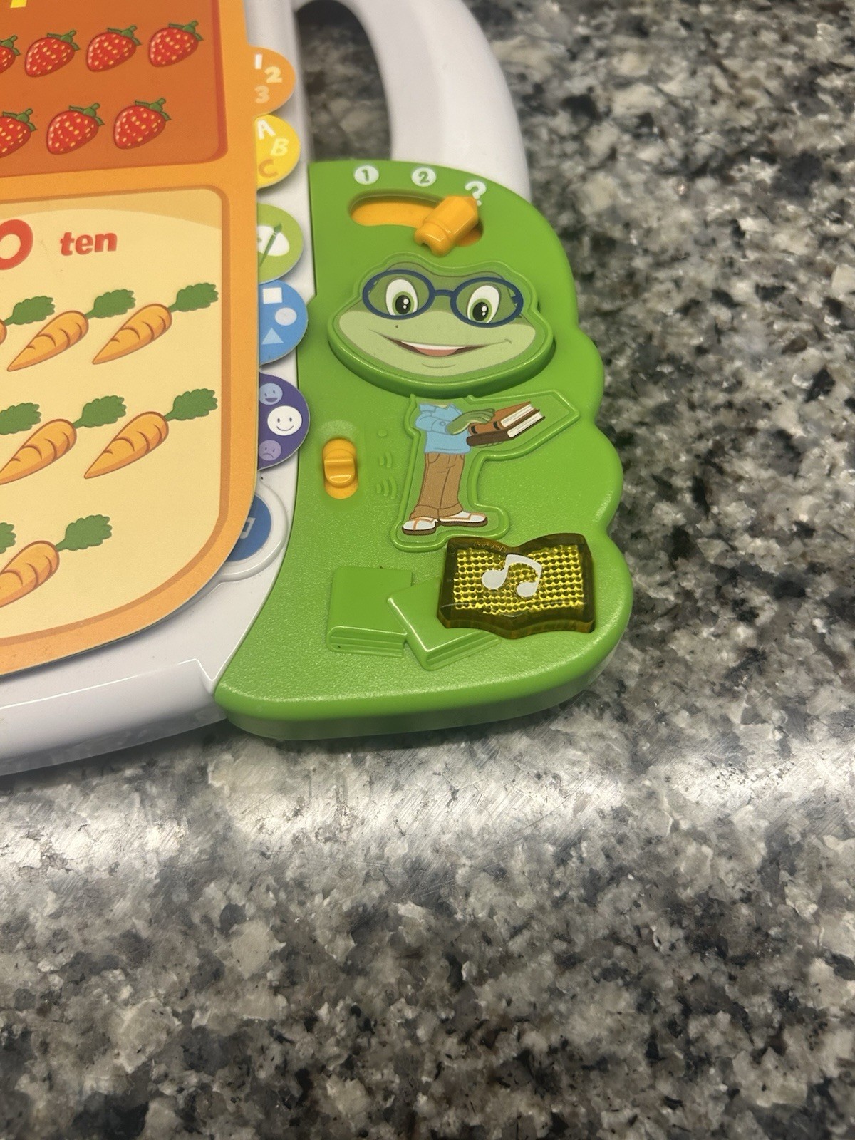 LeapFrog Tad Get Ready for School Book Reading Learning Interactive Tested/Works
