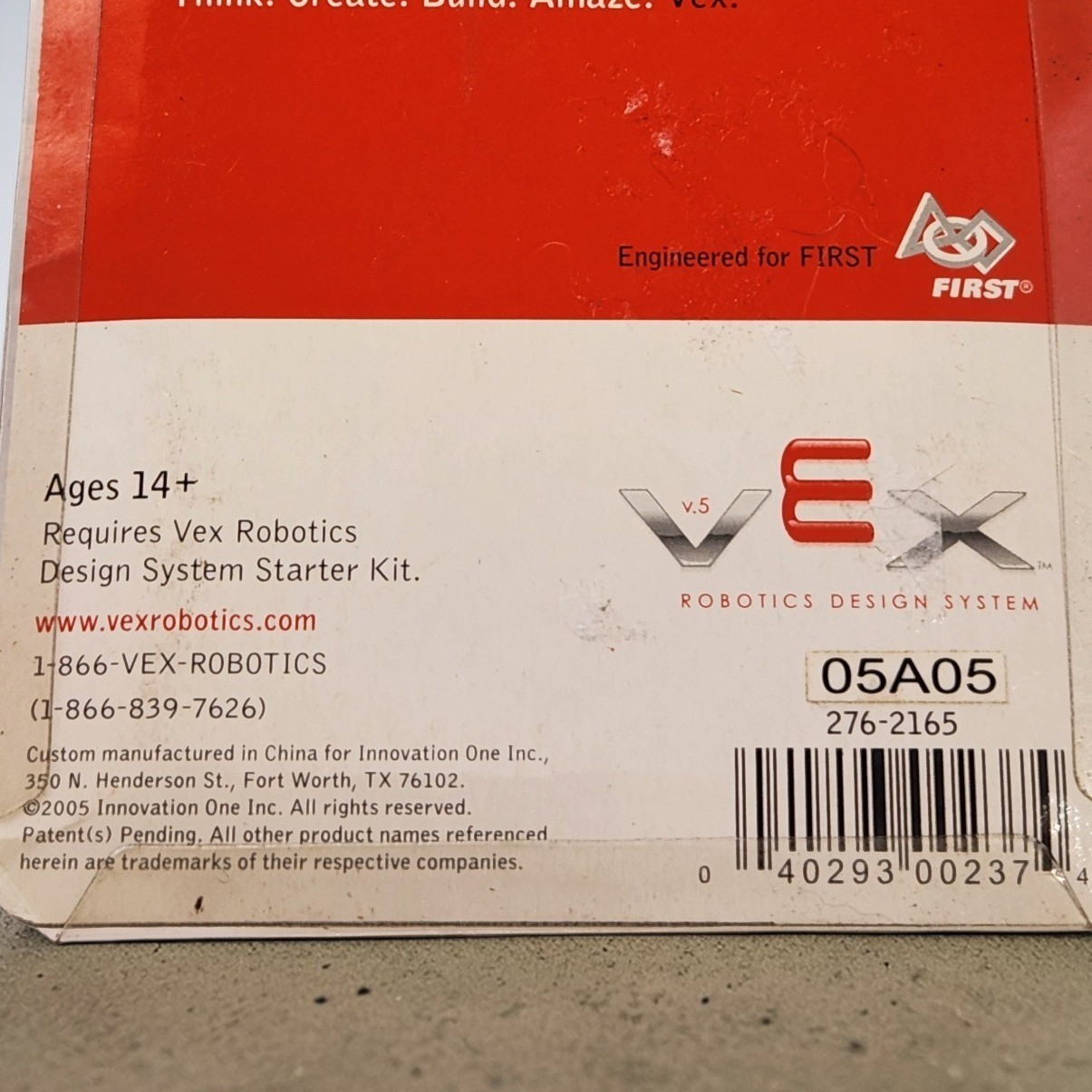 VEX Robotics Omni-Directional Wheel Kit 2-Pack 276-2165 V5 Motion System NEW