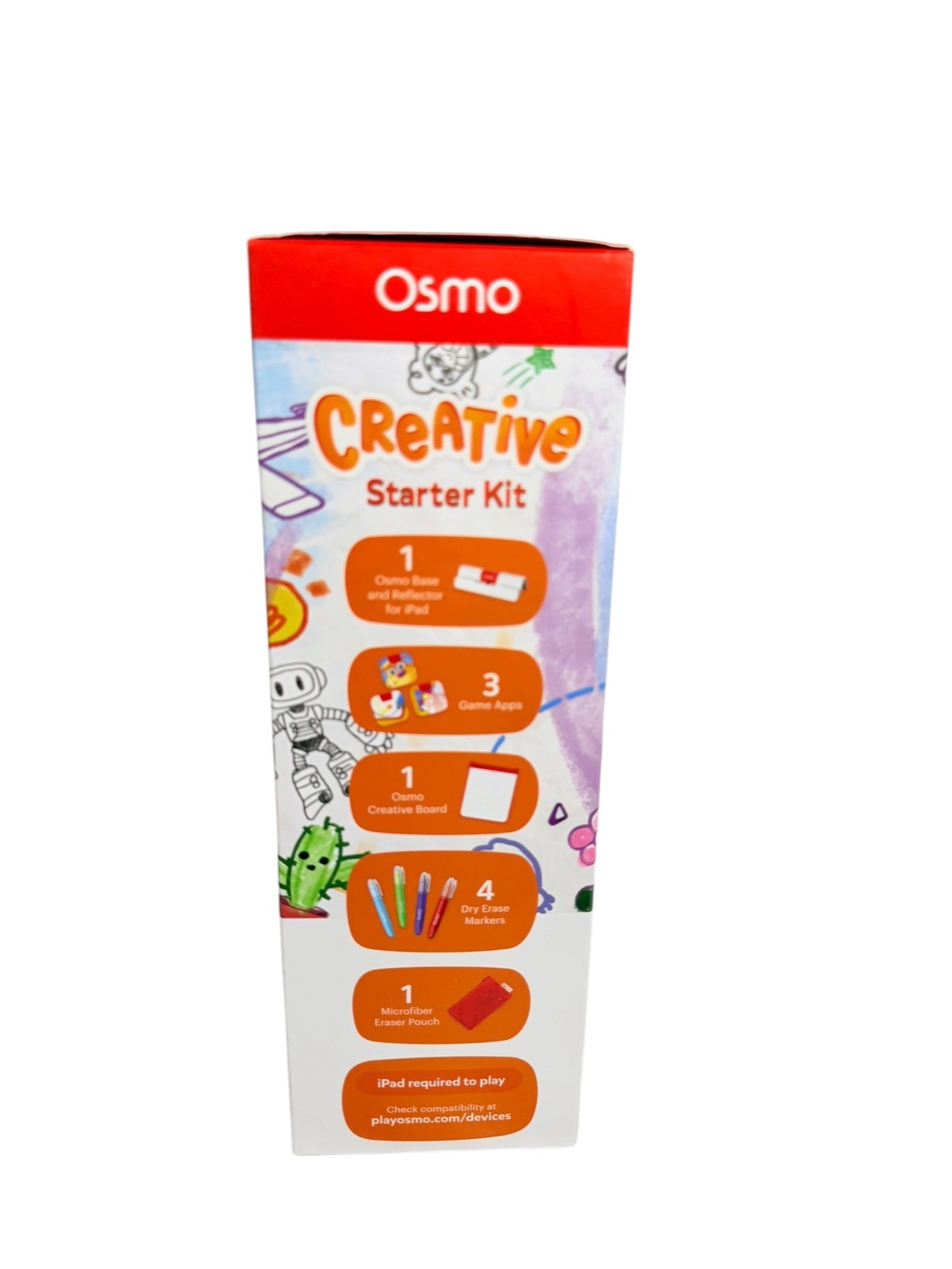 Educational Osmo iPad Drawing Learning System Creative Starter Kit Complete NEW