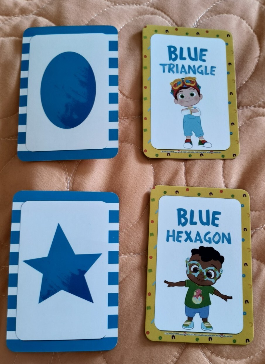 Cocomelon Colors & Shapes Learning 36 Flash cards Educational 🆕 Free ship!
