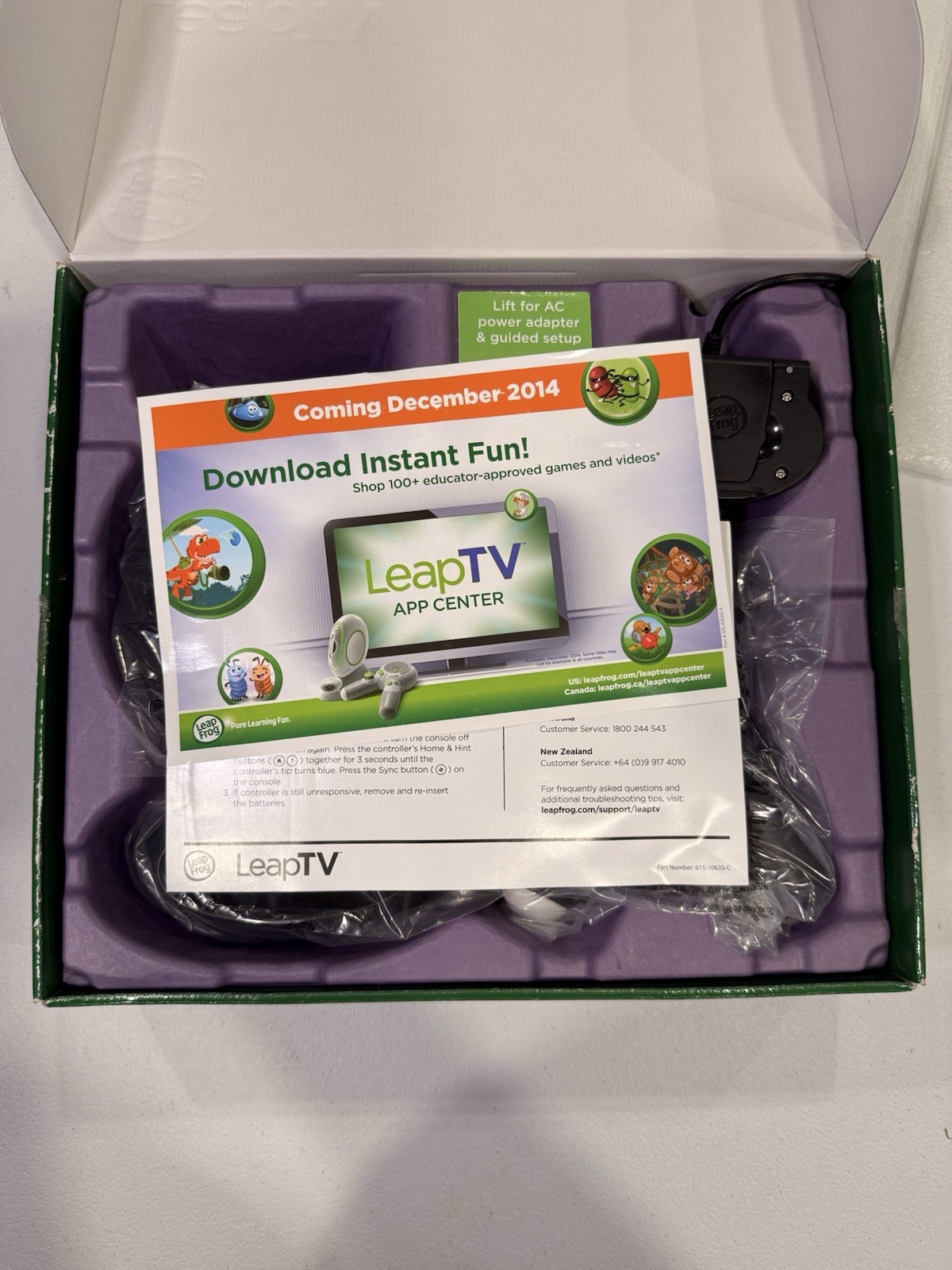Leap Frog Leap Tv Video Gaming System, 2014 Toys R Us Exclusive Brand New