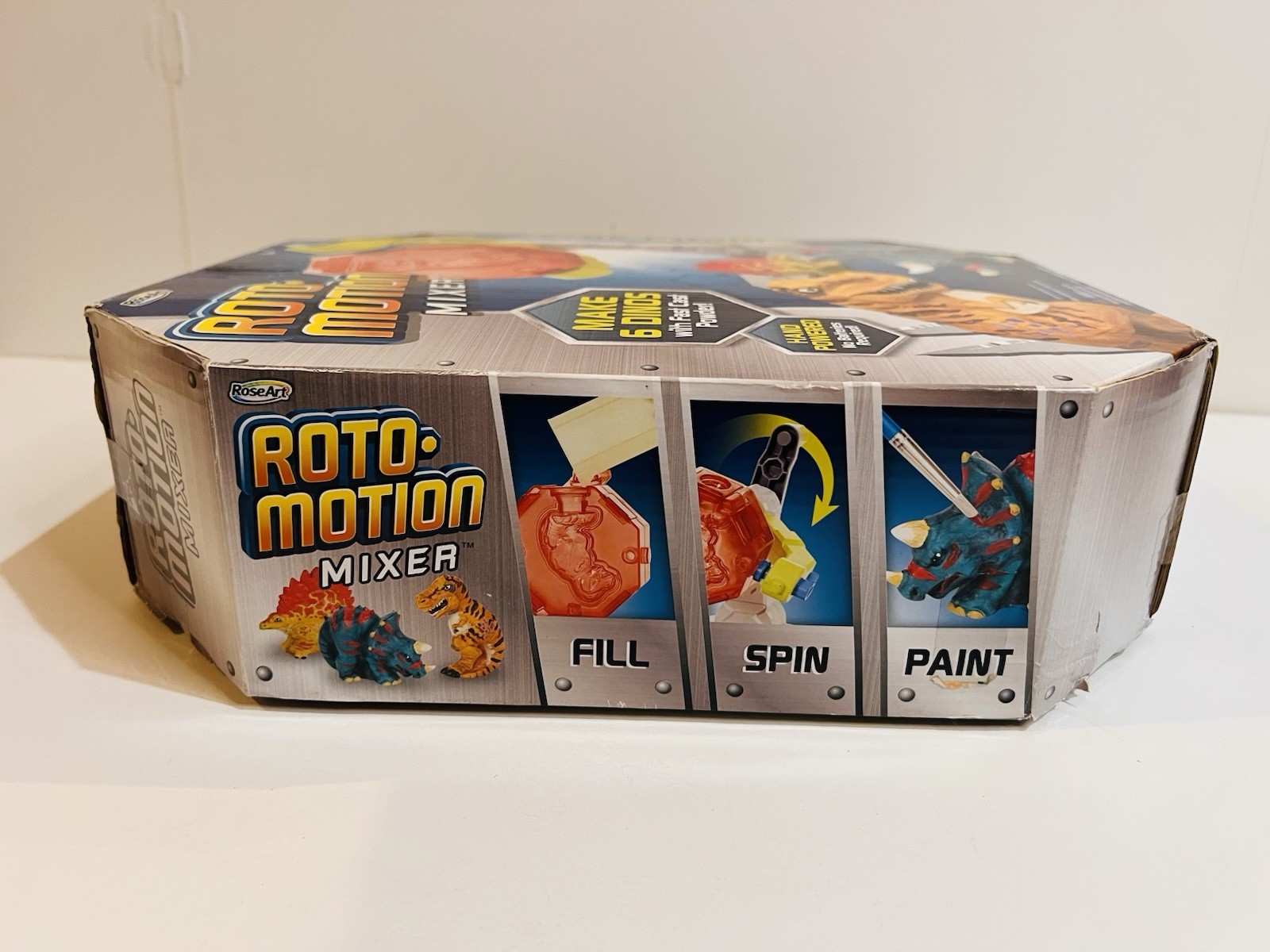 DINO LAB Roto Motion Mixer- Makes 6 Dinos w/ Cast Powder NEW