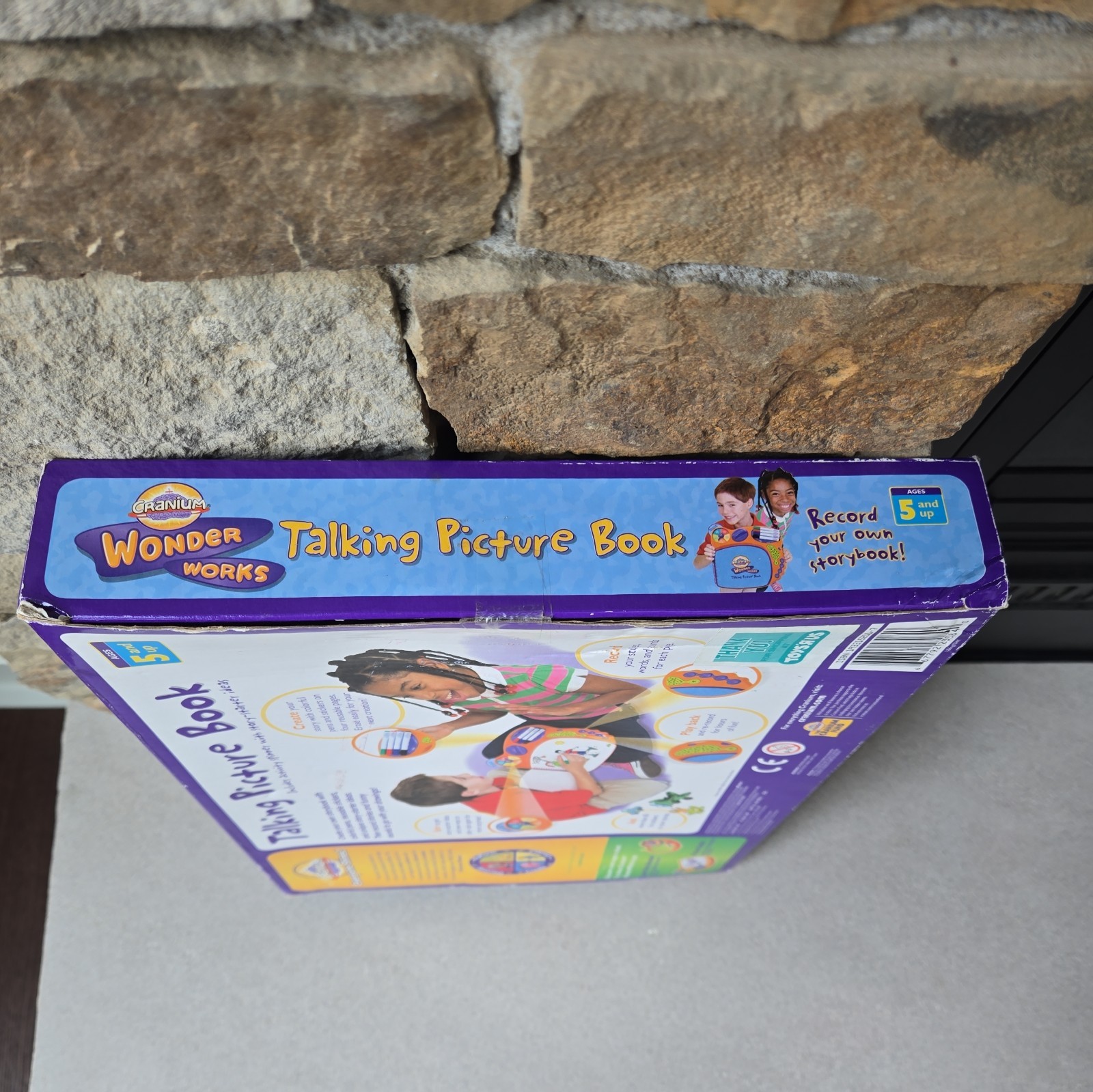 Cranium WONDER WORKS Talking Picture Book DRAW & RECORD STORIES See Description