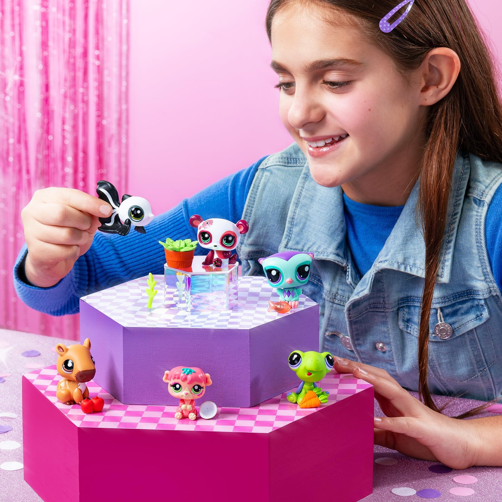 – Pet Surprise Display – Series 3 18 Pets Collector Set + 1 Bonus Pet, Gen 7 …