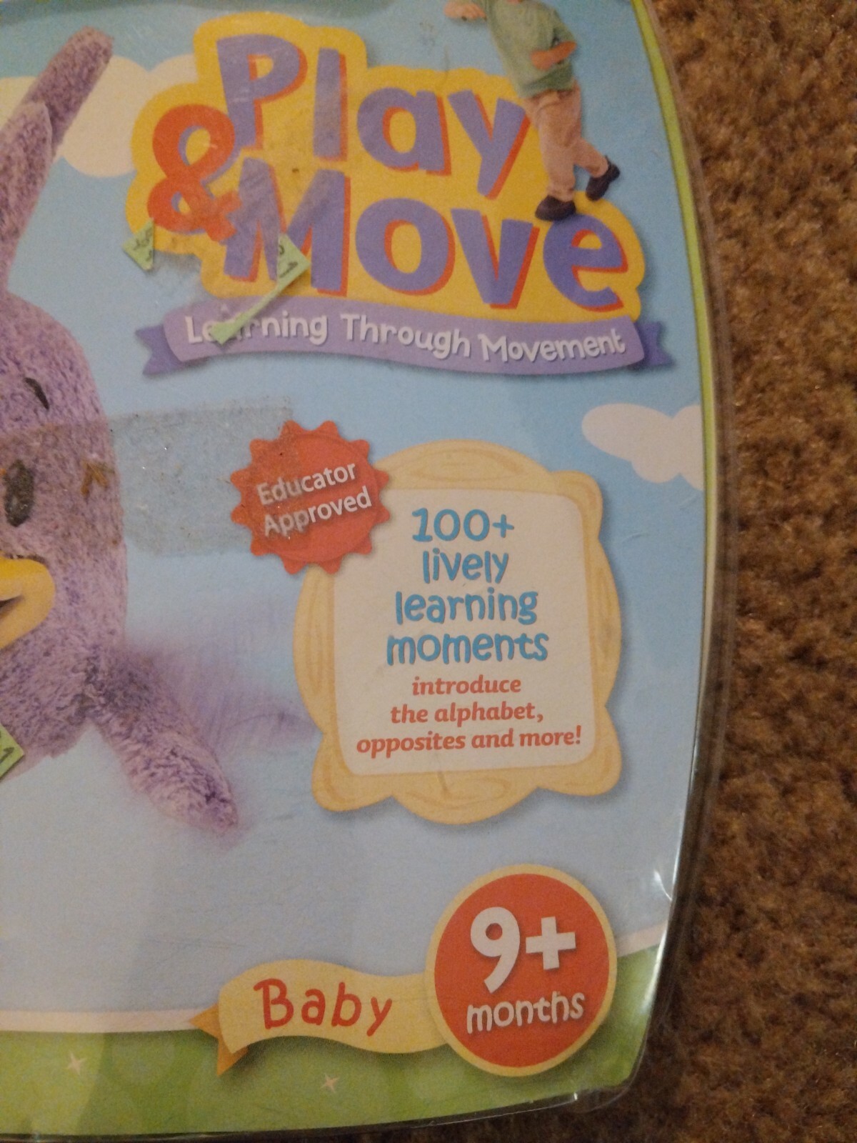 Leap Frog Baby Little Leaps Play & Move Alphabet and Opposites NEW