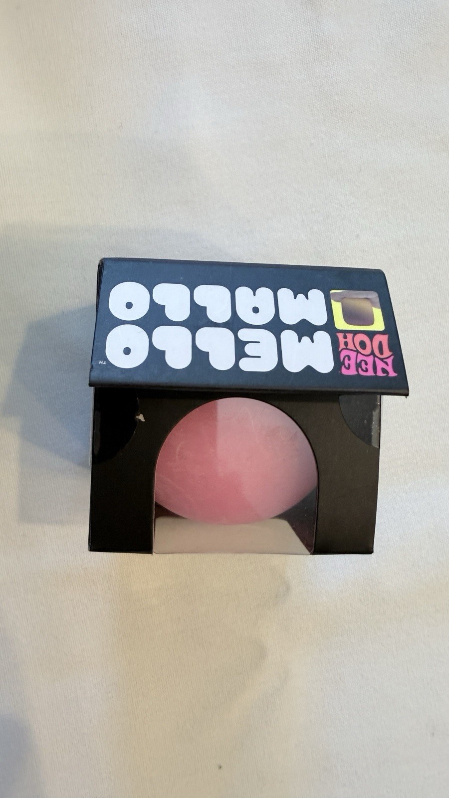 NeeDoh Mello Mallo Color Change Squishy Squeeze Sensory Toy Pink New In Box
