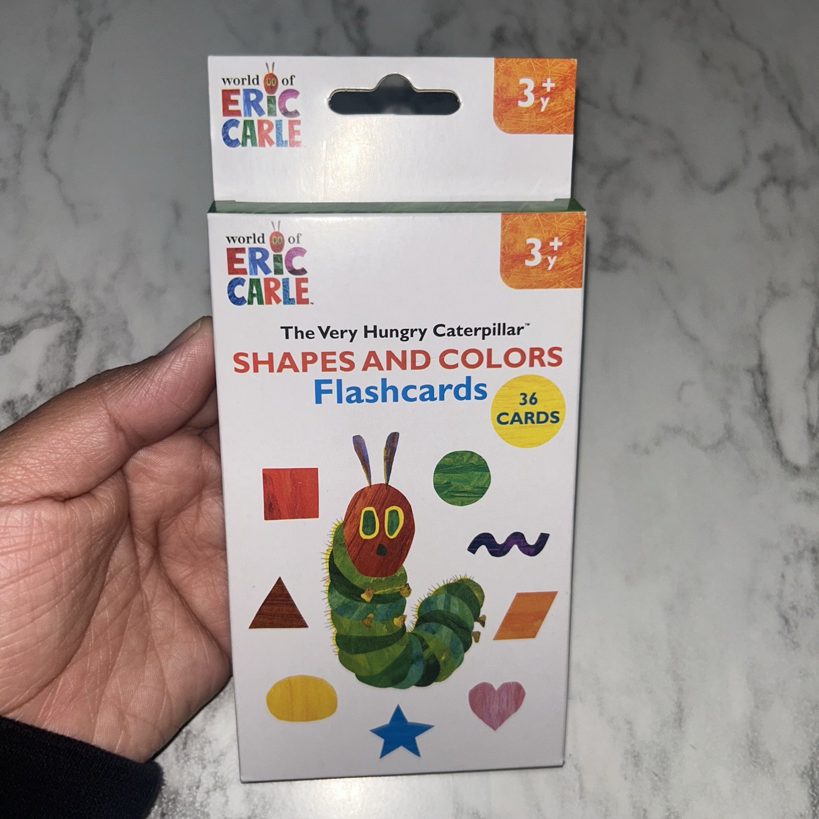The Very Hungry Caterpillar Shapes&Colors Flashcards 36 Total Ages 3+ Eric Carle
