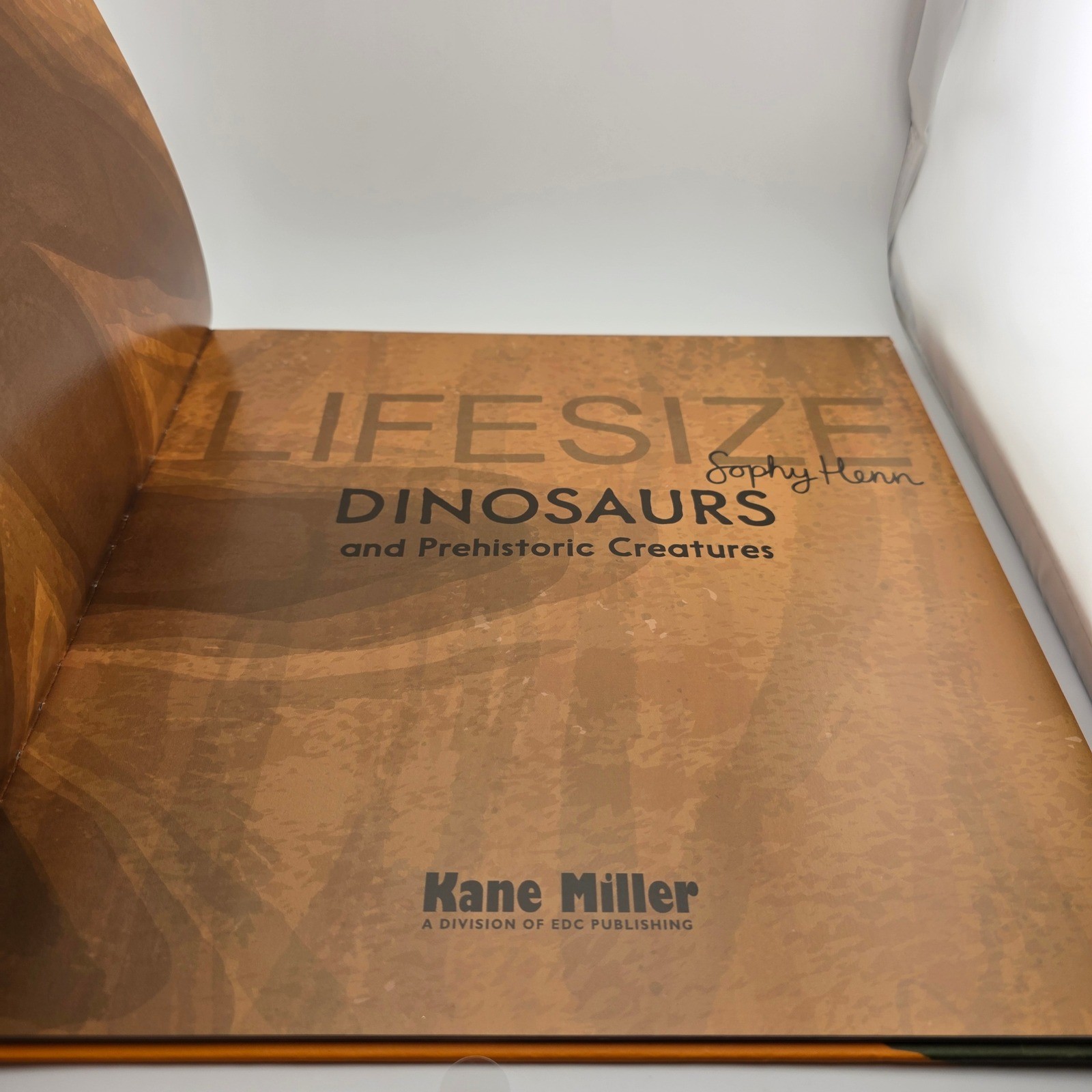 Lifesize Dinosaurs and Prehistoric Creatures Kids Interactive Book Sophy Henn