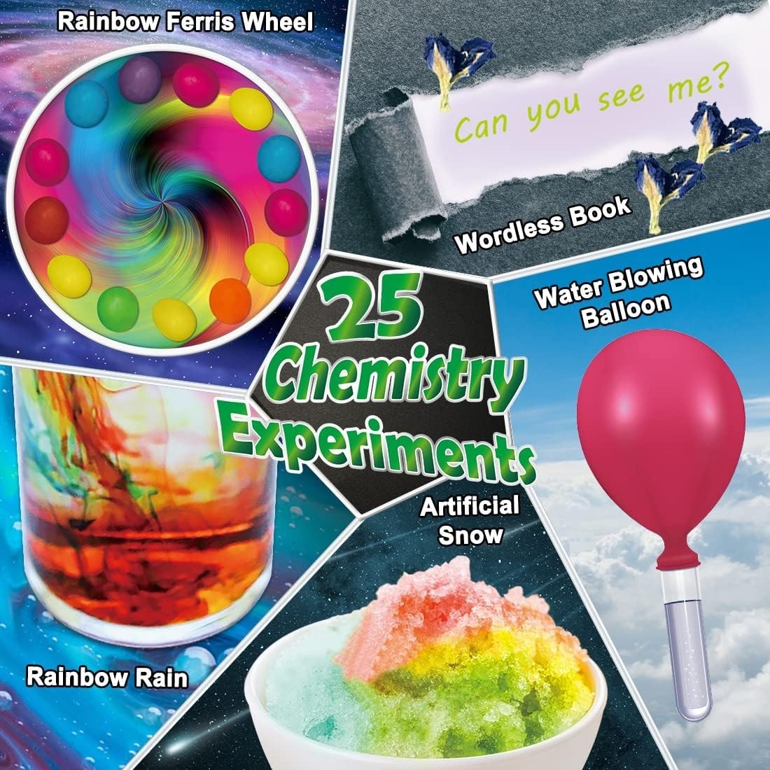 70 Engaging Science Experiments Kit for Kids – Perfect S.T.E.M. Educational Gift