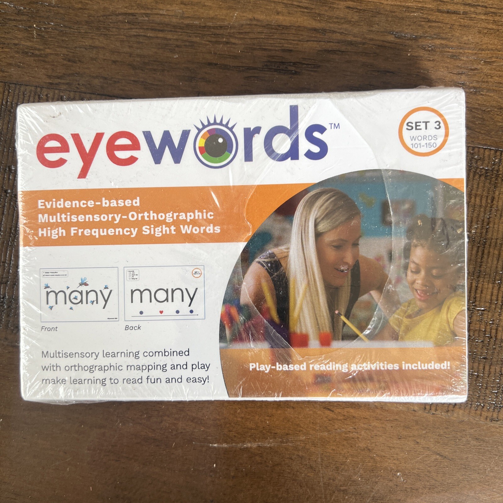 Multisensory Sight Word Cards, Set #3, Words 101-150