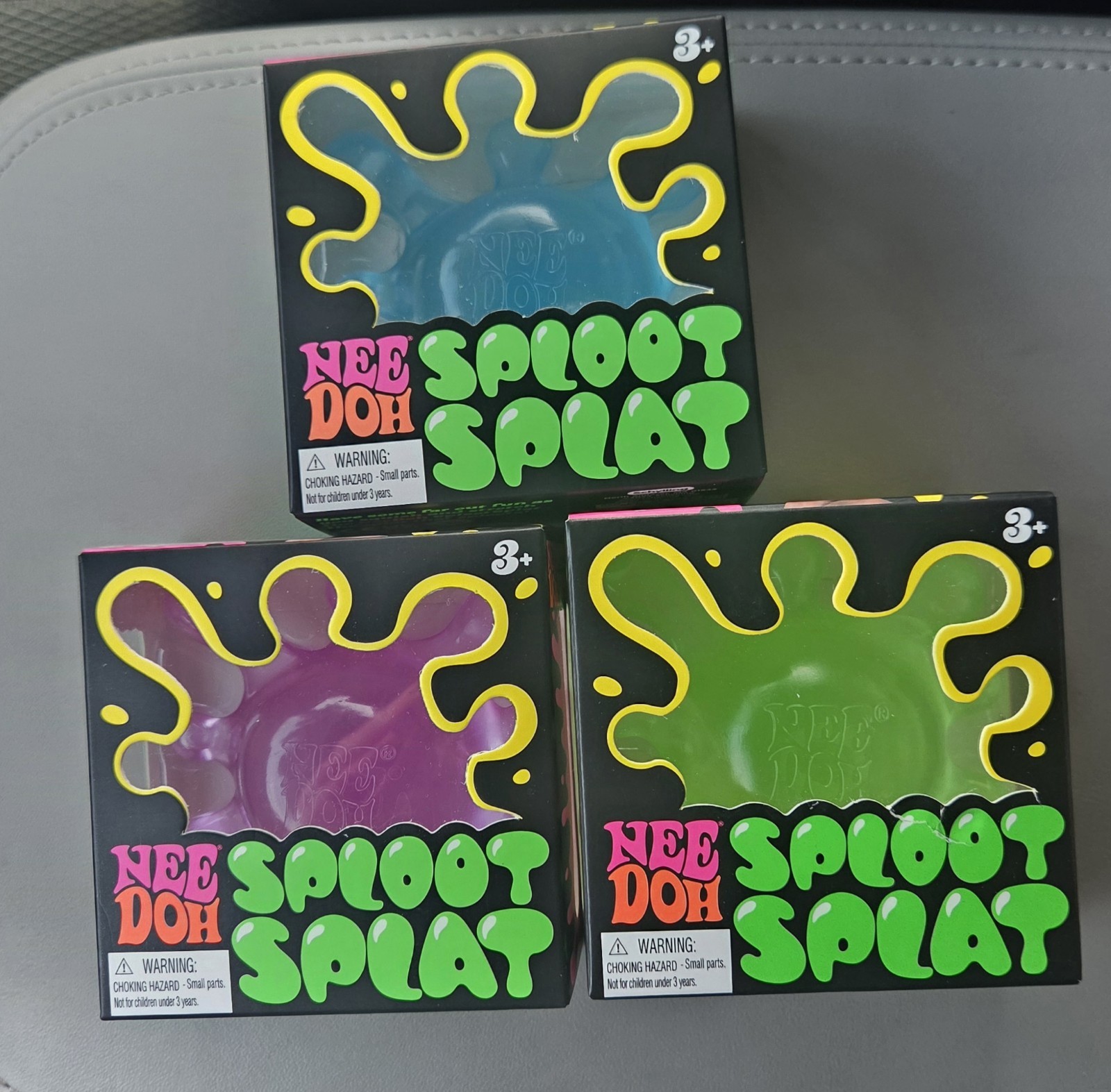 Needoh Sploot Splat Viral Squish Squeeze Toy Colors Vary
