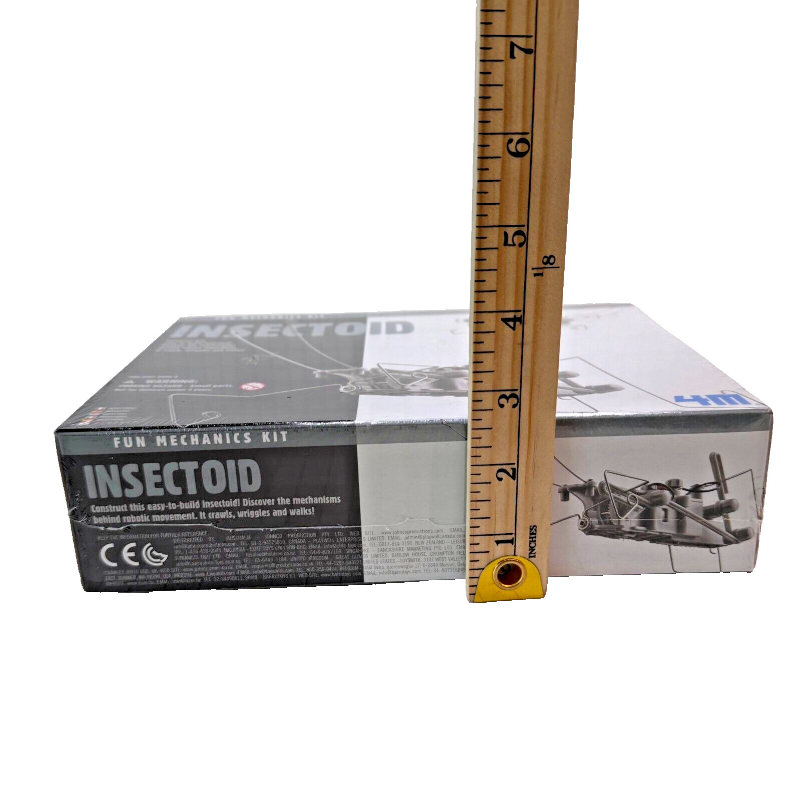 New Insectoid Robotic 4M Fun Mechanics Kit – Easy to build – 8 years & Up
