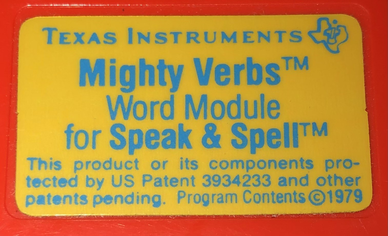 Vintage 1978 Texas Instruments Speak & Spell Tested Working with Activity Book