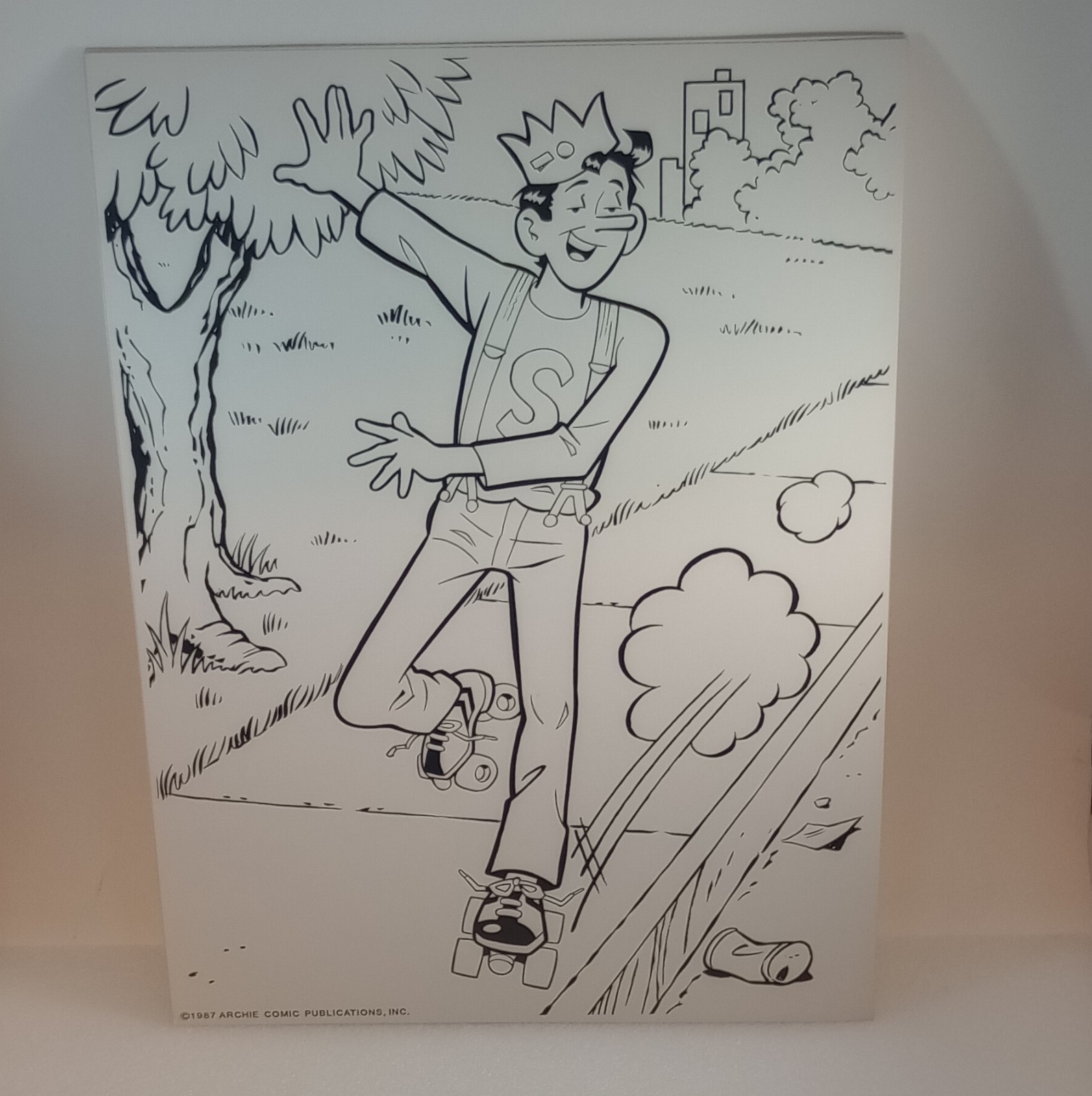 1987 Archie Comics Pencil by Number Set Complete Unused
