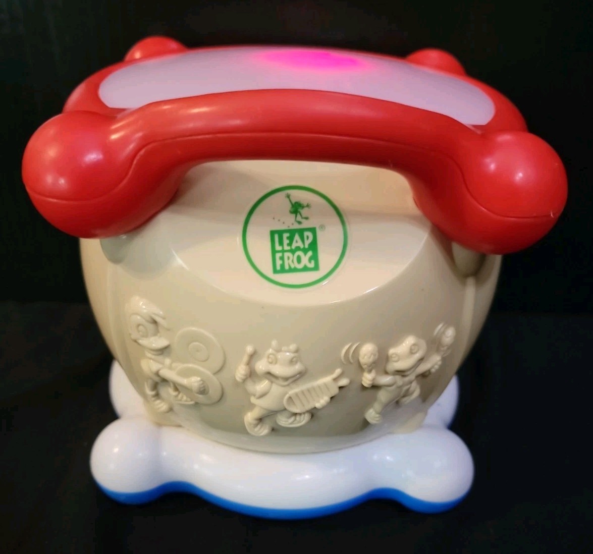 Leapfrog Learning Drum Educational Musical Lights Sounds ABC 123 Vintage 2001