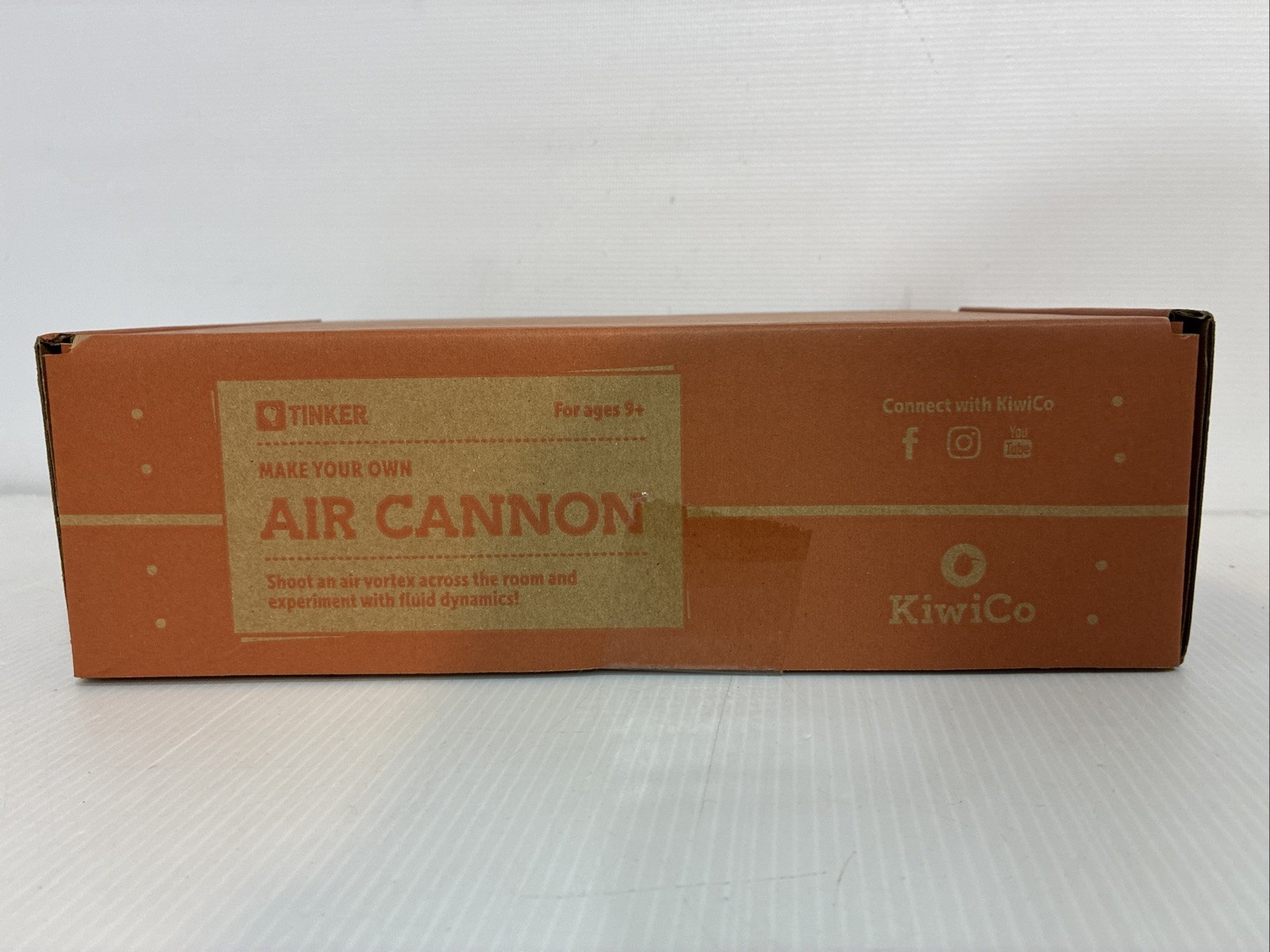 Kiwi Co Tinker Crate Air Cannon Science Kit STEM Educational Engineering Project