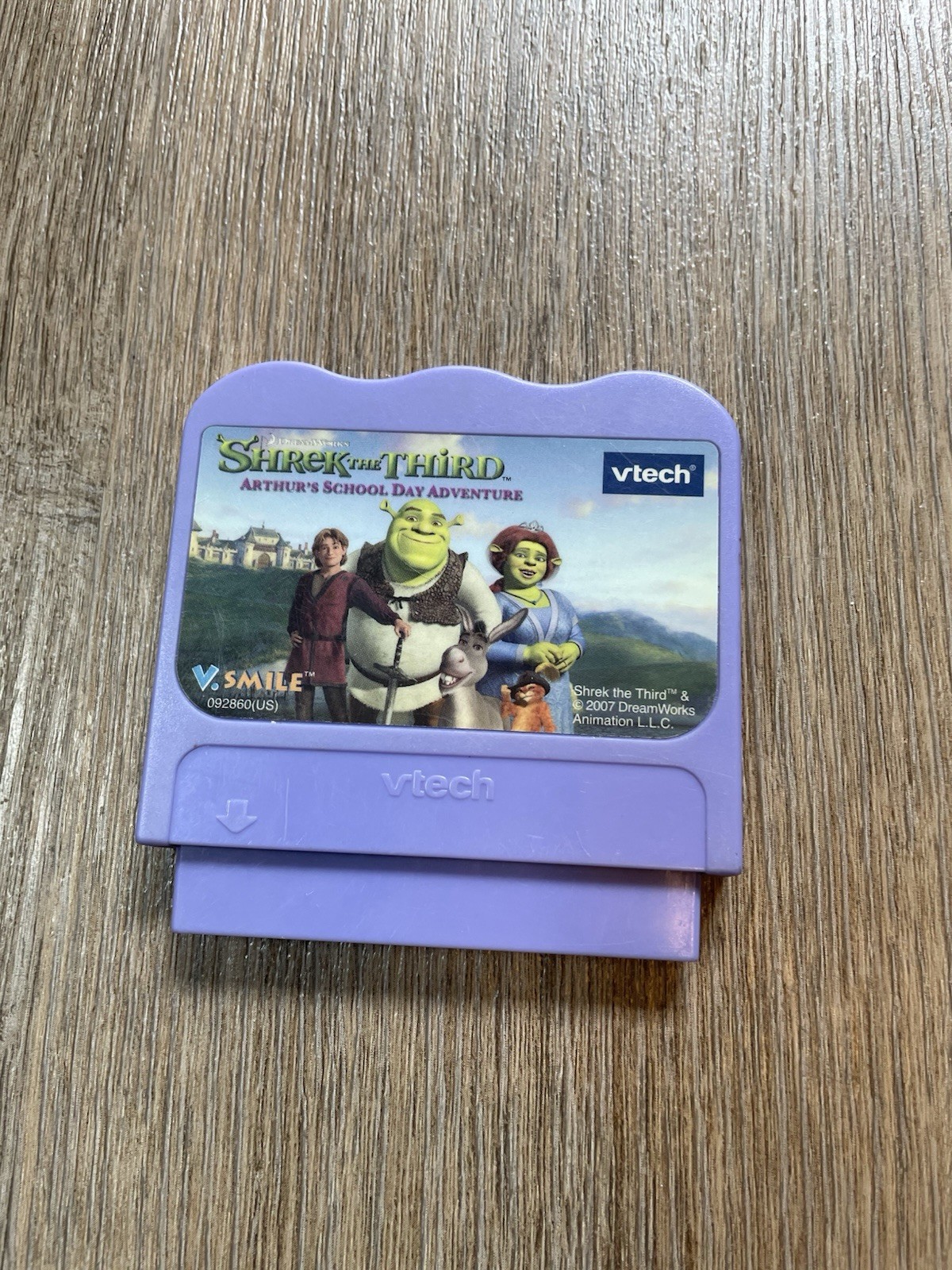 Vtech V.smile POCKET System TESTED WORKING 5 Game Cartridges NEMO SHREK BOB CARS