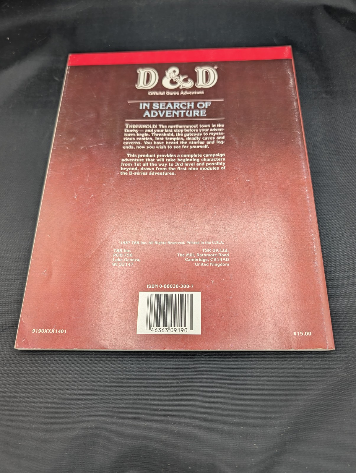 B1-9 In Search of Adventure Super Module BECMI D&D TSR 9190 1987 Compilation