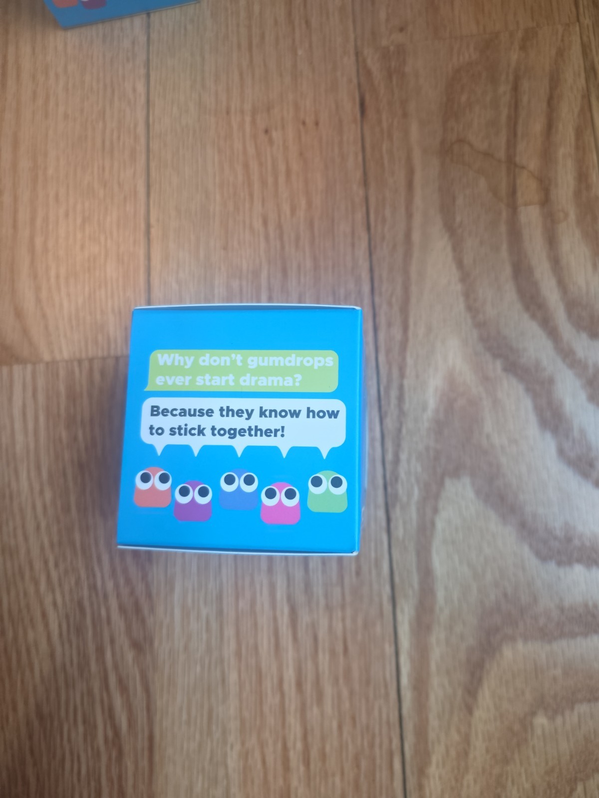 J’Adore Gum Droppable Squishy Blue Squeeze Toy