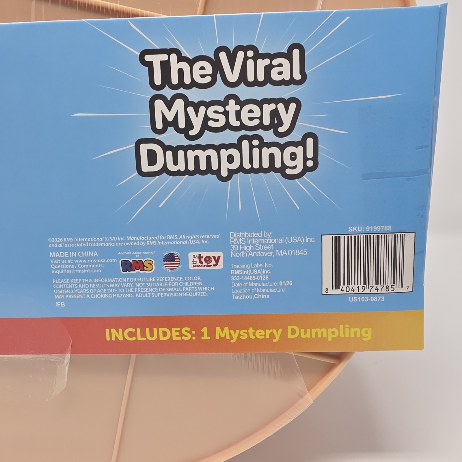 VIRAL SUPER MEGA JUMBO RainbowMystery Squishy Bun Dumpling- 8lb 12″Sealed! RMS