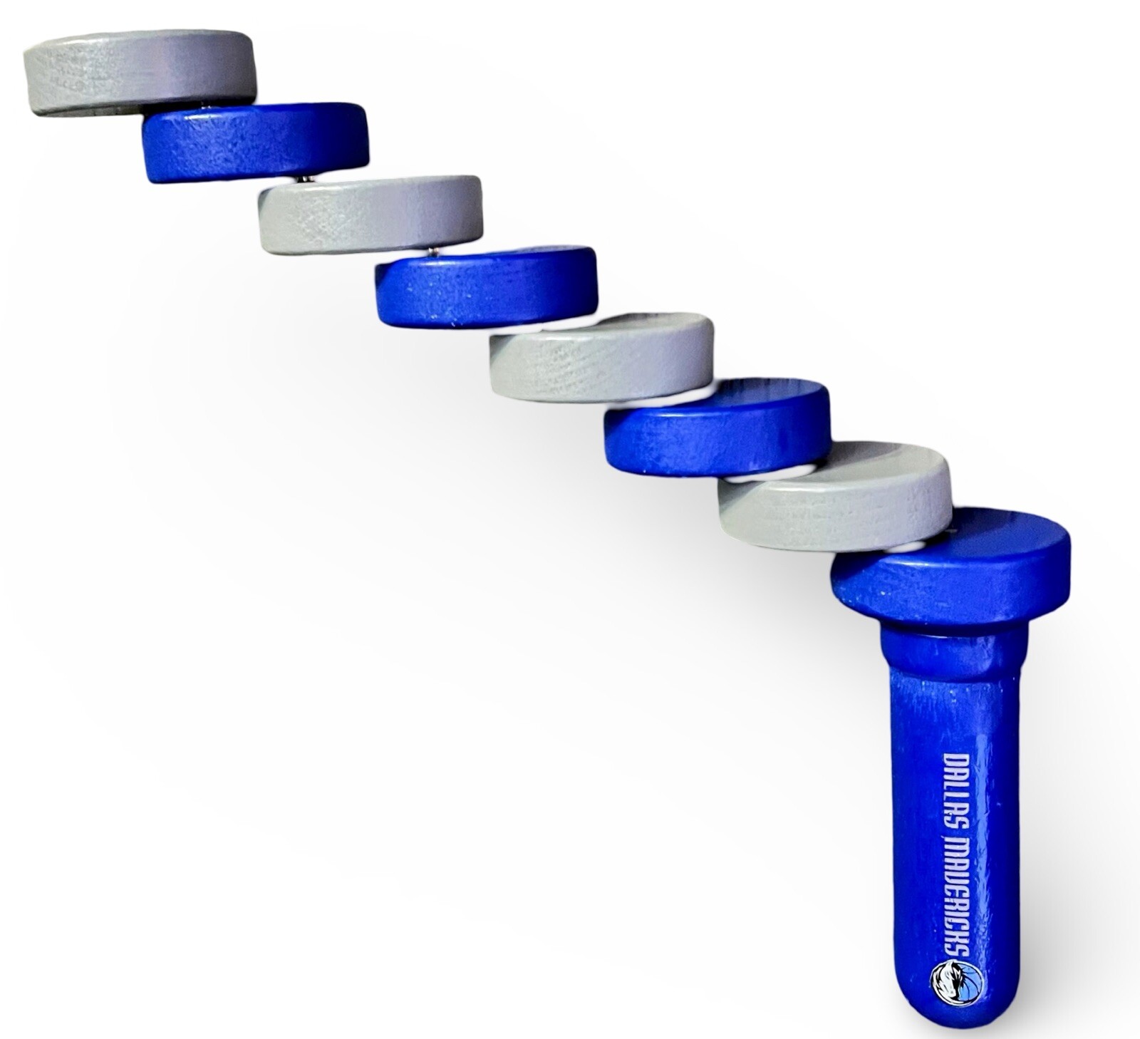 True Balance Handheld Wooden Toy STEM Fine Motor Skills Dallas Mavericks Branded
