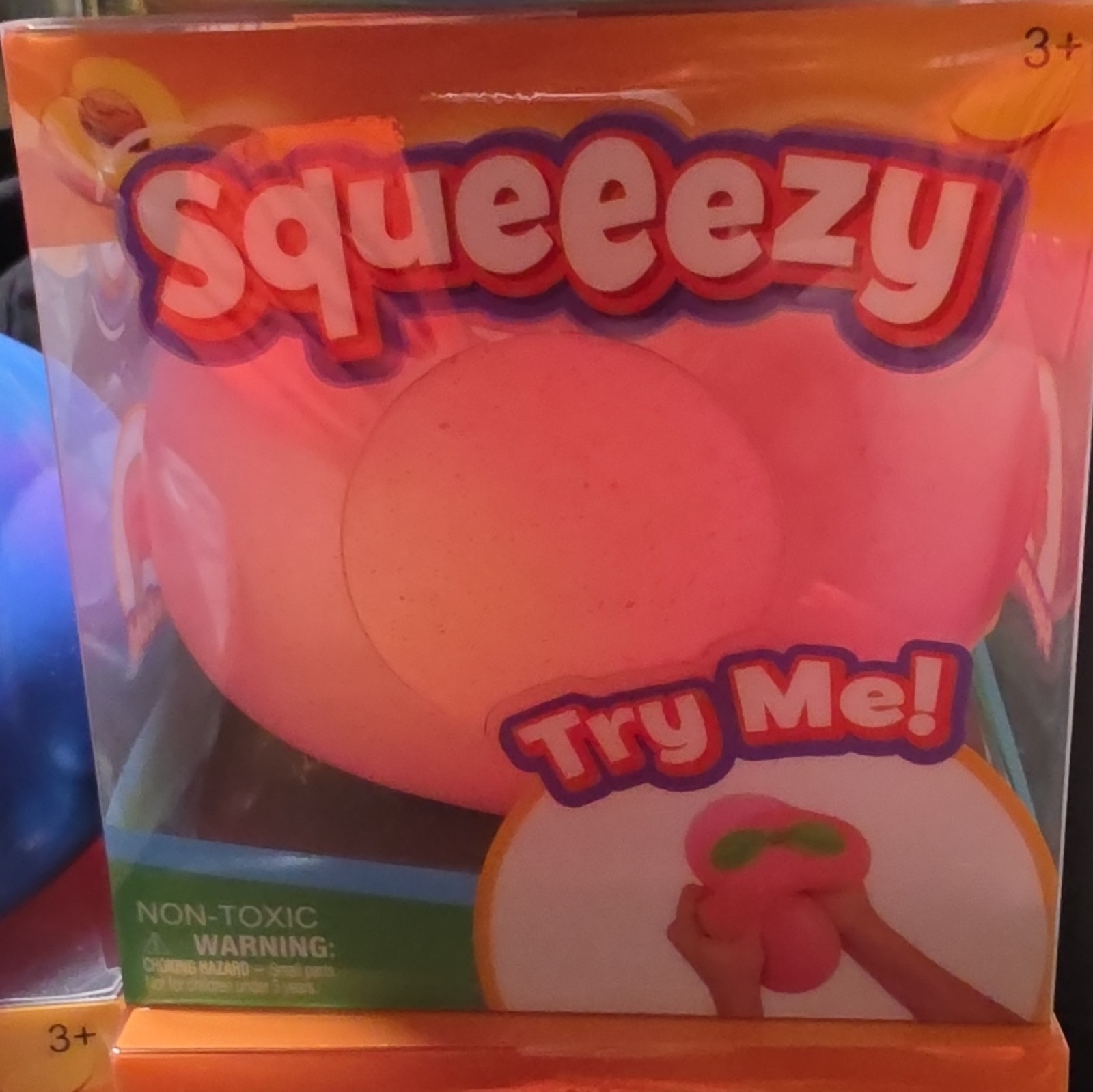 Sunny Days Squeezy Tactile Squeeze Toy Pink/Green Age 3-4 MPN 571074