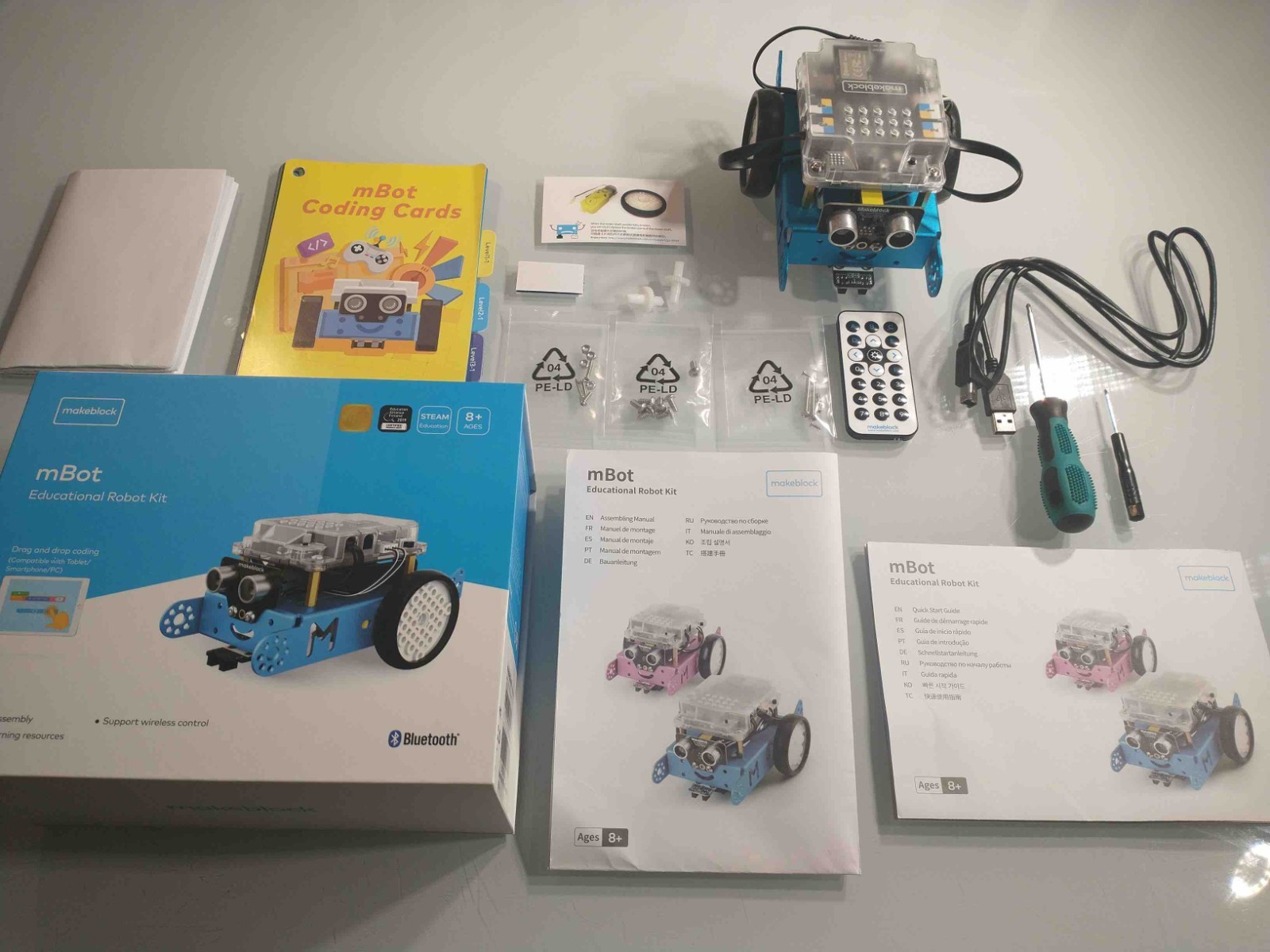 Makeblock mBot V1.2 P1050017 Bluetooth Coding Robot Kit Fully Assembled STEM