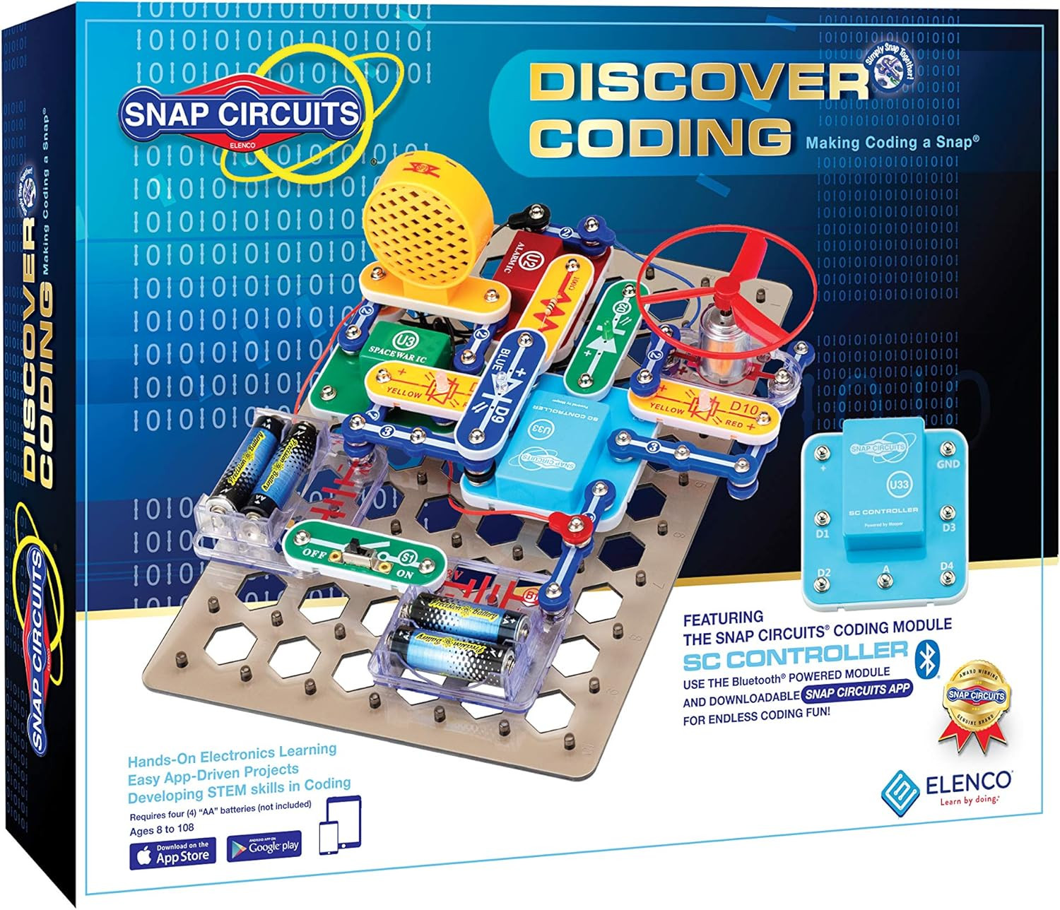 Elenco Discover Coding Toy for Kids Ages 8 and Up