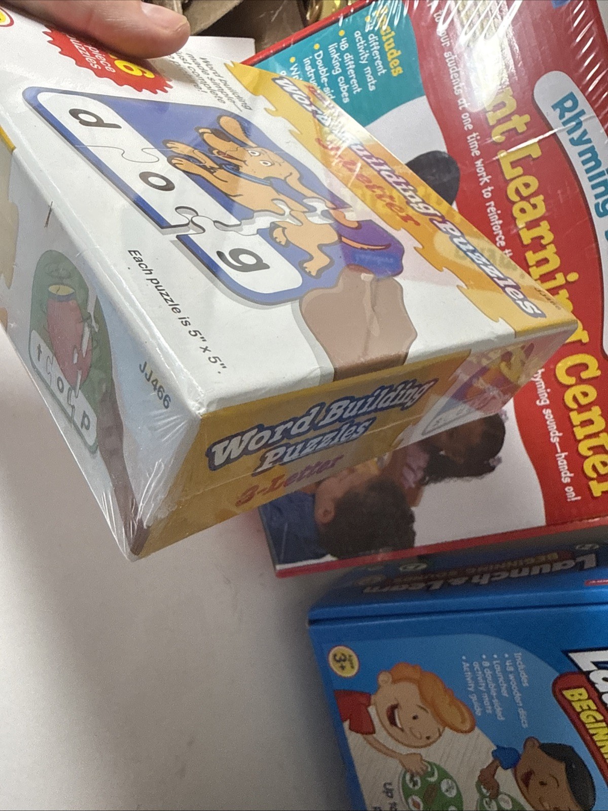 Lakeshore Learning Games Lot Of 6, Ages 3 And Up