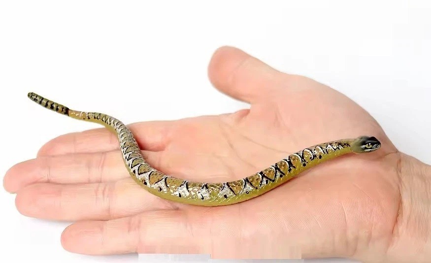 Rubber Snake Animal Figure Toy PVC Doll Small Figurine Birthday Gifts