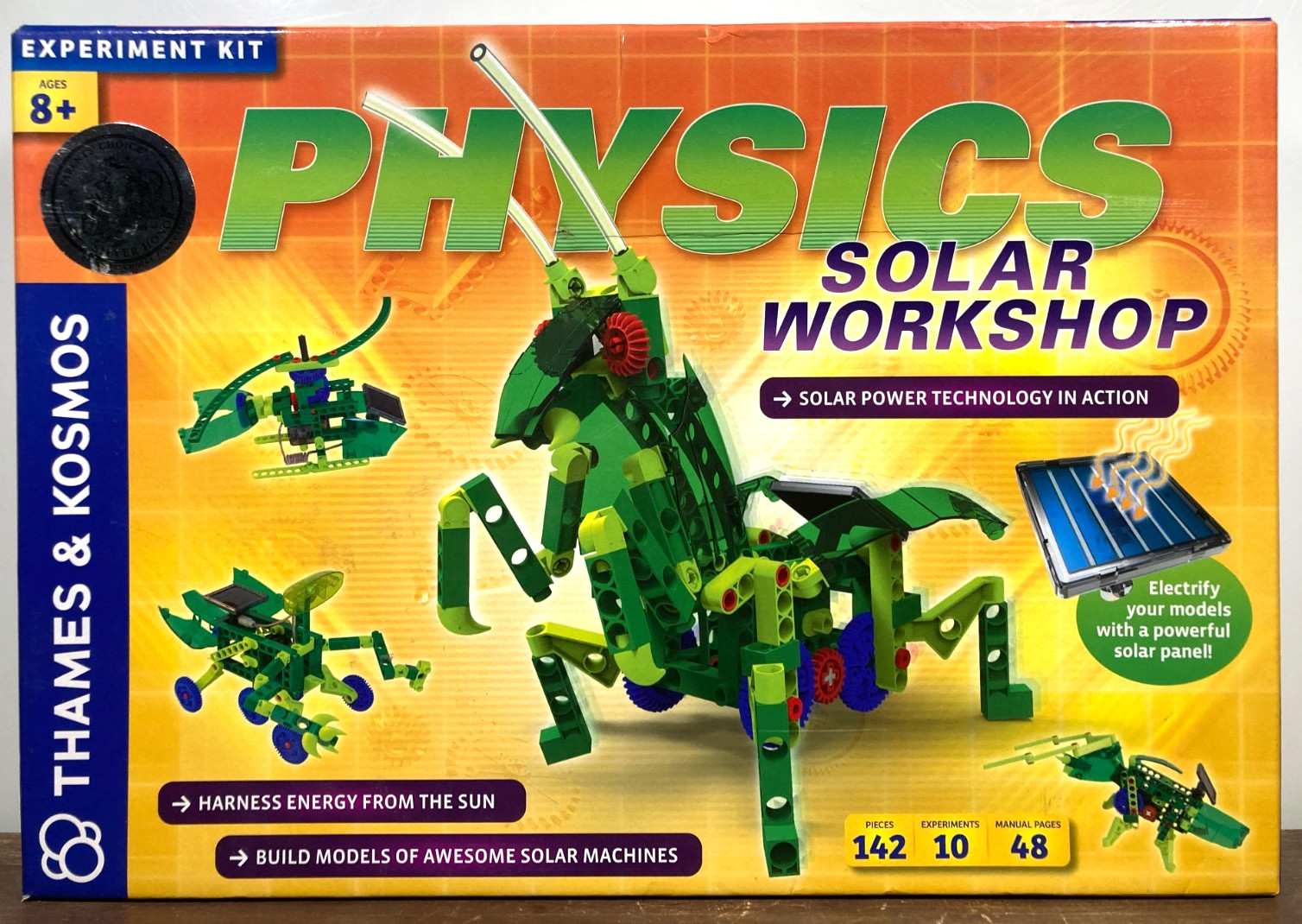 Thames & Kosmos Physics Solar Workshop Science Experiment Kit BRAND NEW SEALED