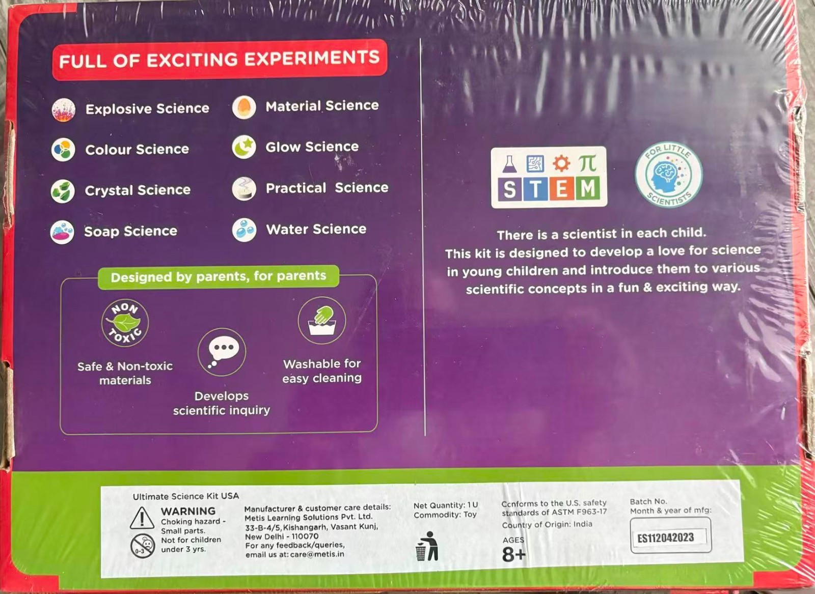 Einstein Box Ultimate Science Kit – 120 Experiments for Ages 8+: 2 Complete SETS