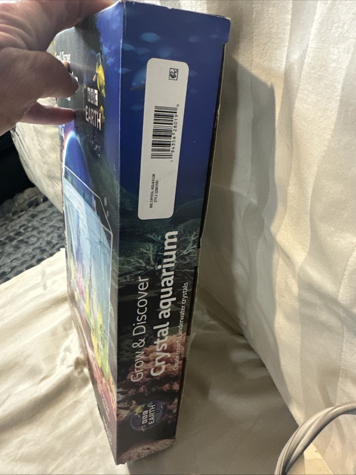 BBC Earth Grow & Discover Crystal Aquarium Grow Up To 4” Never Used Still Boxed
