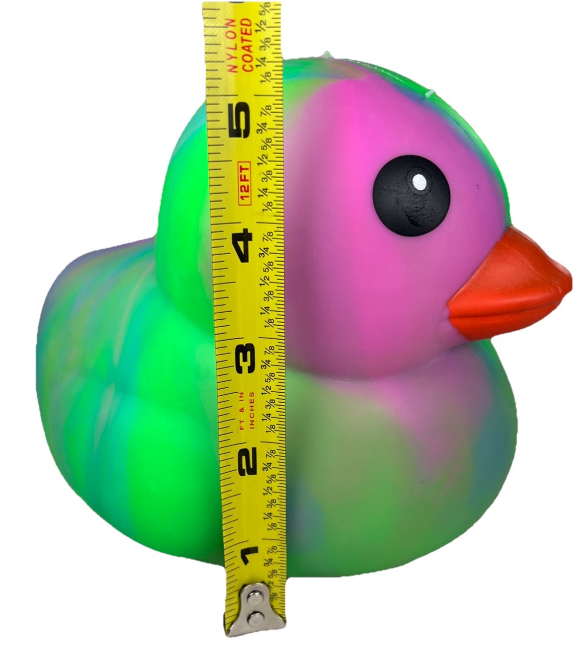 Sunny Days Jumbo Squeezy Duck Tie-Dye Squishy Toy New With Tags Authentic