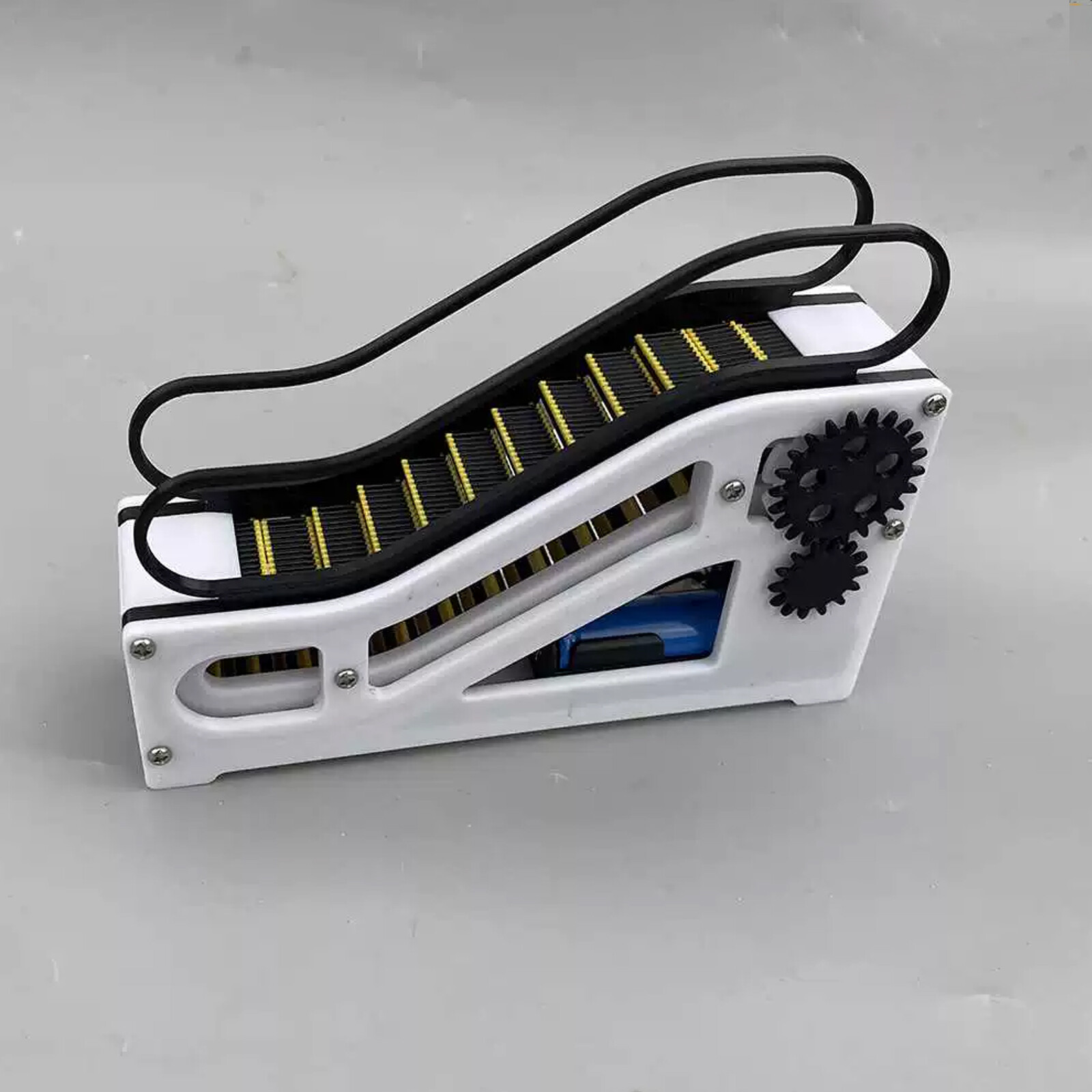 Electric Escalator Model 3D Printed Simulation Lift Button Elevator Children Tki