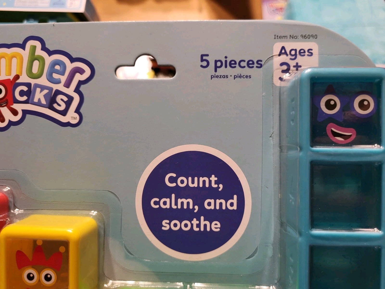 Number Blocks Sensory Bottles One to Five Numberblocks Counting Toy hand2mind