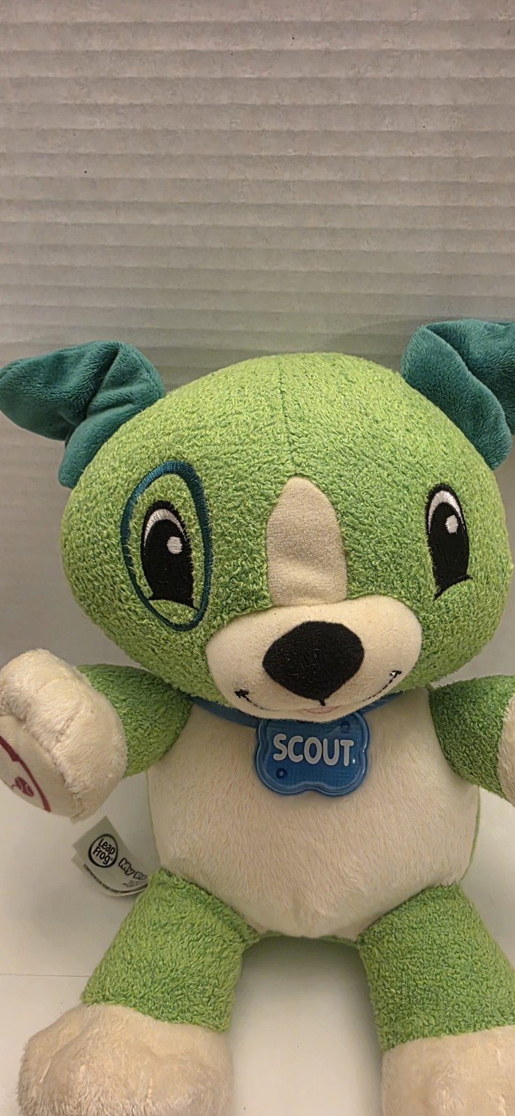 Leap Frog Interactive Learning My Pal Scout Plush Talking Puppy Dog WORKS EUC