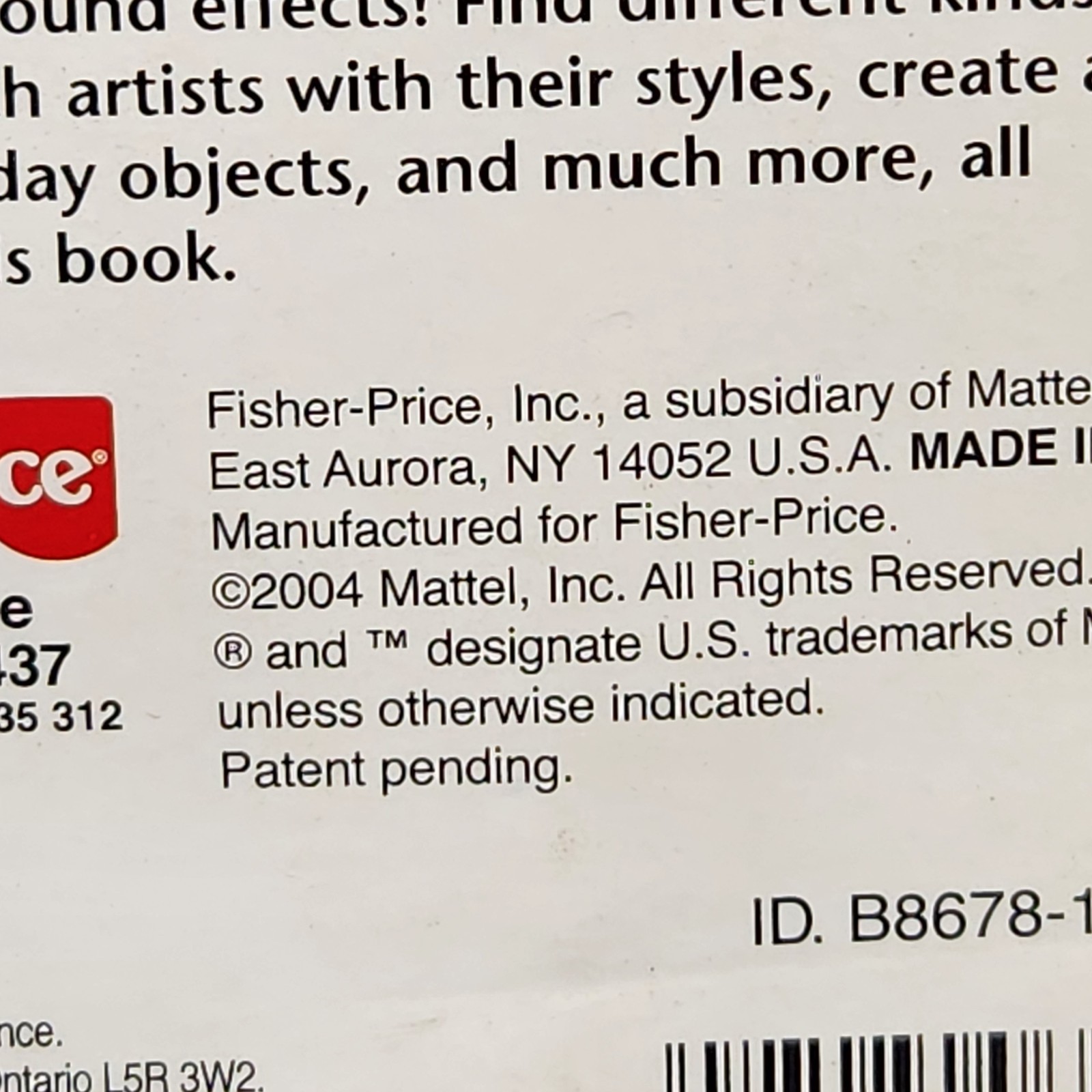 Fisher Price Power Touch Arthur D.W. The Artist Book and Cartridge New Age 5-8