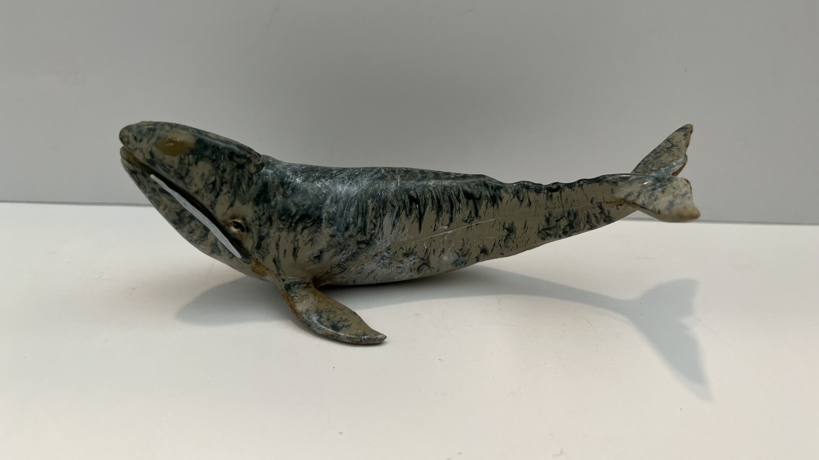 Safari Ltd 5 Inch Gray Whale Monterey Bay Aquarium Figure VTG Animal Toy 1991