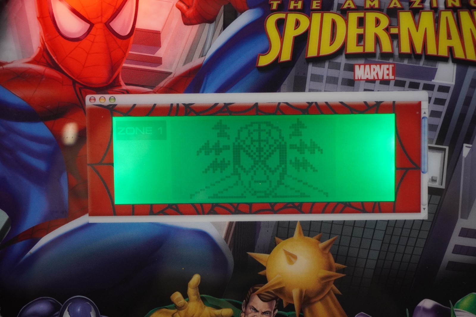 Vintage 2007 Marvel The Amazing Spider-Man Electronic Learning Laptop Toy Works