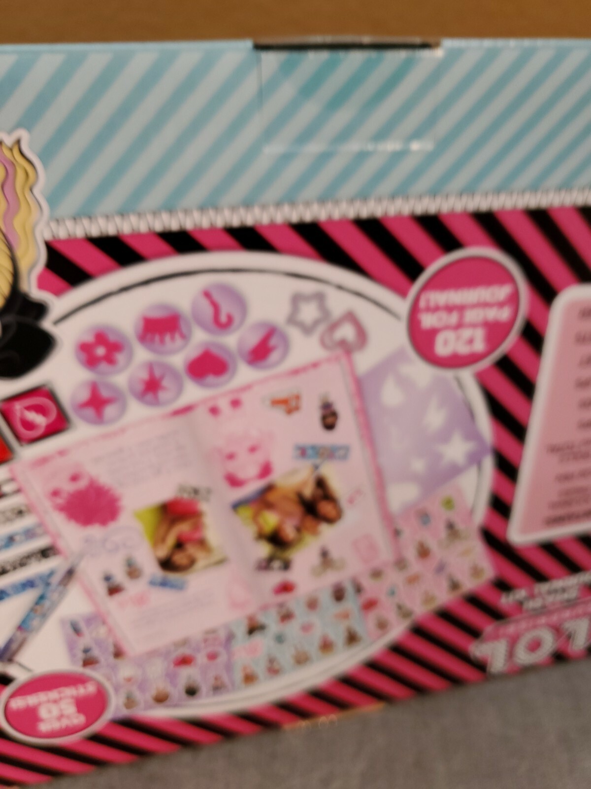 LOL Surprise Smash Journal Kit w/ Over 50 Stickers & 120 Page Foil Journal – NEW