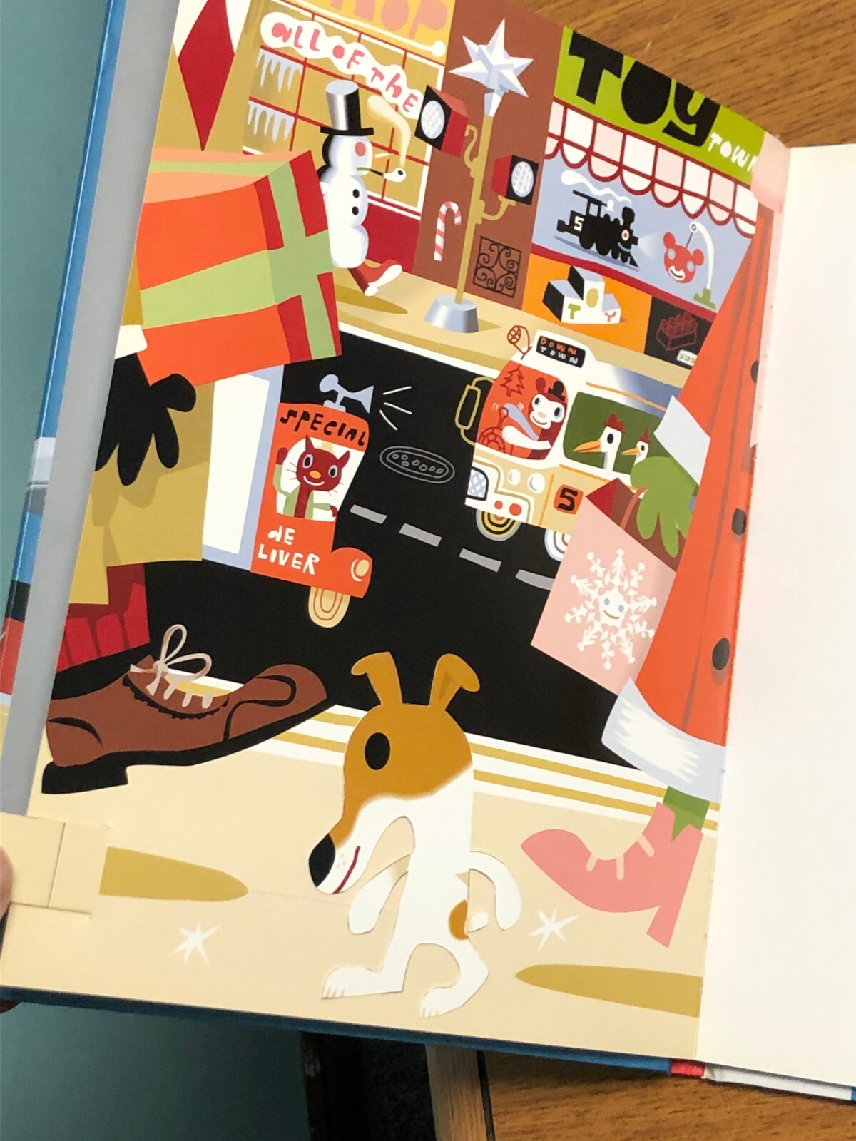 USED 1997 OLIVE THE OTHER REINDEER DELUXE EDITION HARDCOVER CHILDREN’S BOOK