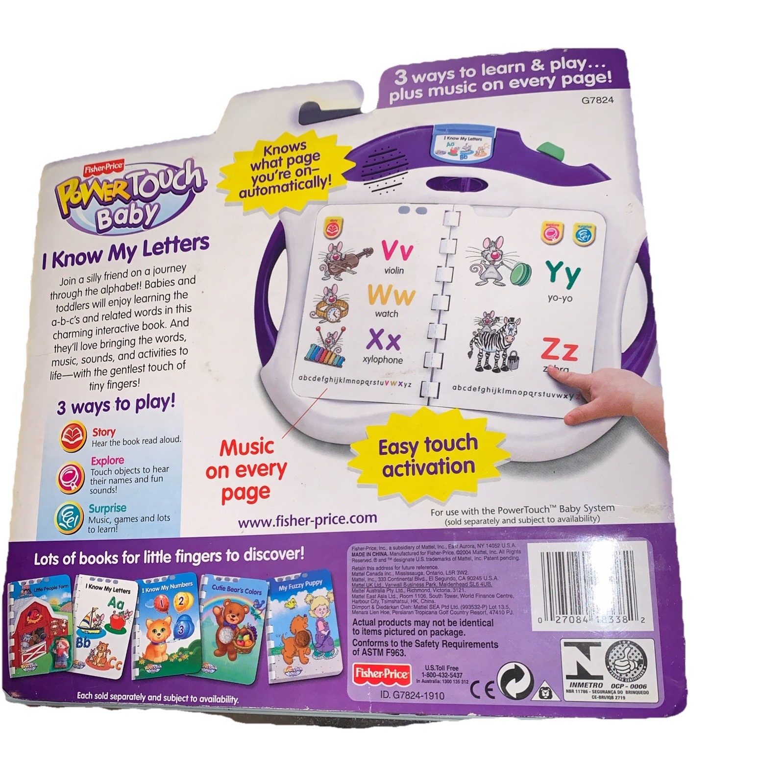 Fisher-Price Power Touch Baby – I Know My Letters