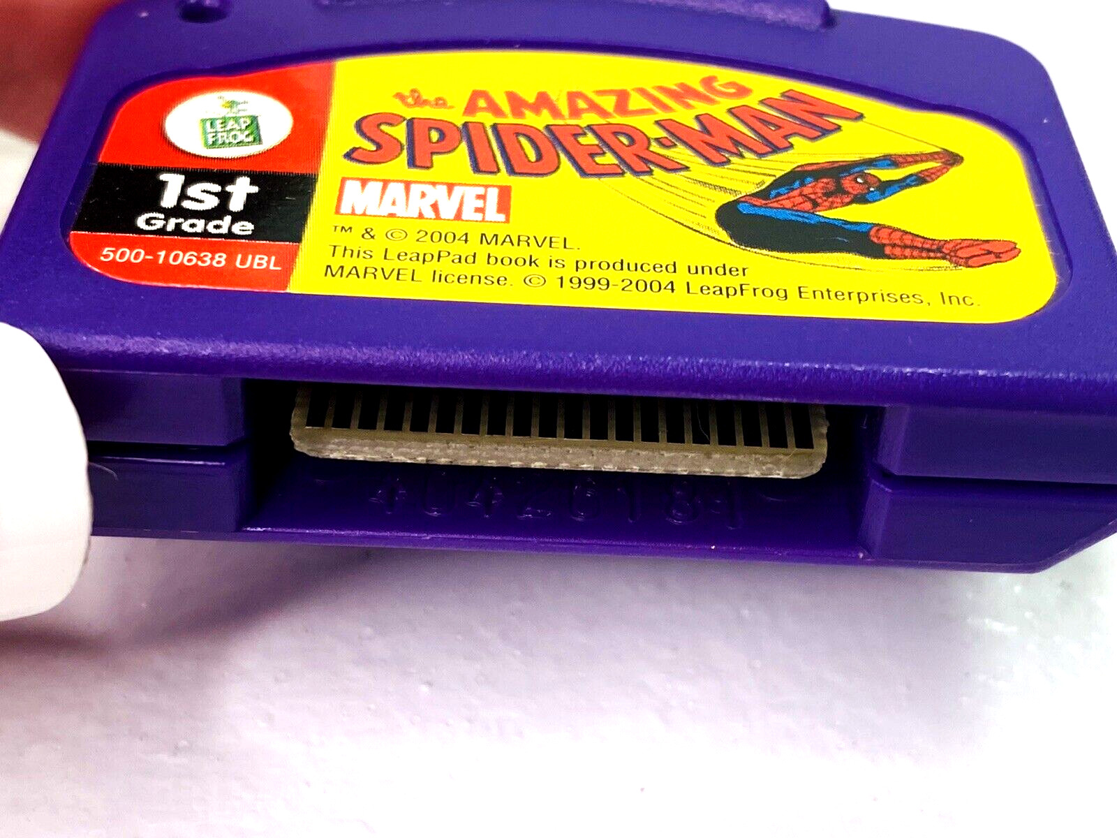 Leap Frog The Amazing Spider-Man 1st Grade Cartridge Only LeapPad Marvel 2004