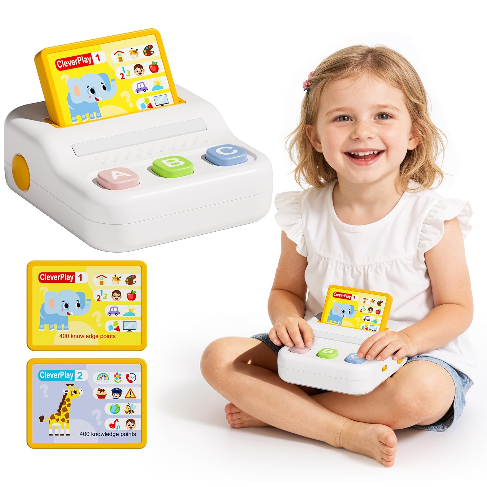 Educational Toys for Kids 3-6 Years Old | Speech Therapy & Small, Yellow