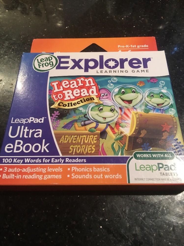 LeapFrog LeapPad Ultra eBook Learn to Read Collection: Adventure Stories New