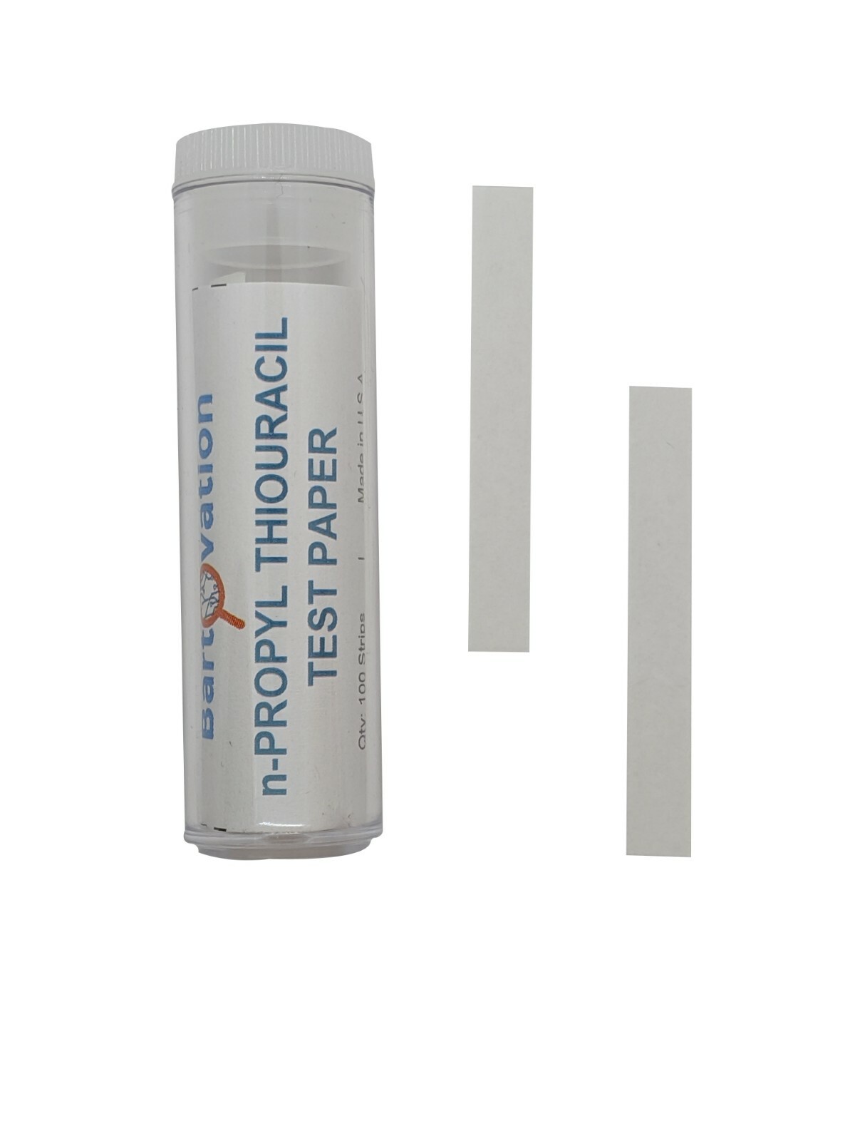 N-Propylthiouracil Test Paper for Genetic Taste Testing [Vial of 100 Strips]